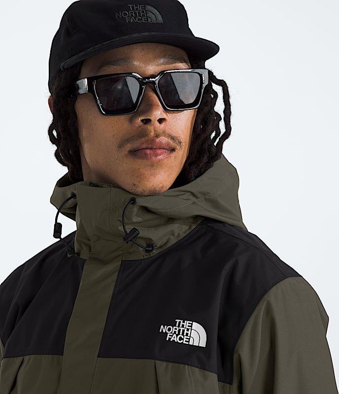 The North Face Men's Antora Jacket - Green/Black - GREEN/BLACK Thumbnail View 4