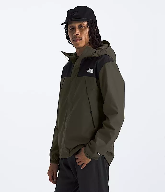 The North Face Men's Antora Jacket - Green/Black - GREEN/BLACK