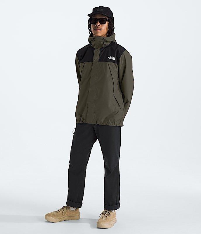 The North Face Men's Antora Jacket - Green/Black - GREEN/BLACK Thumbnail View 6