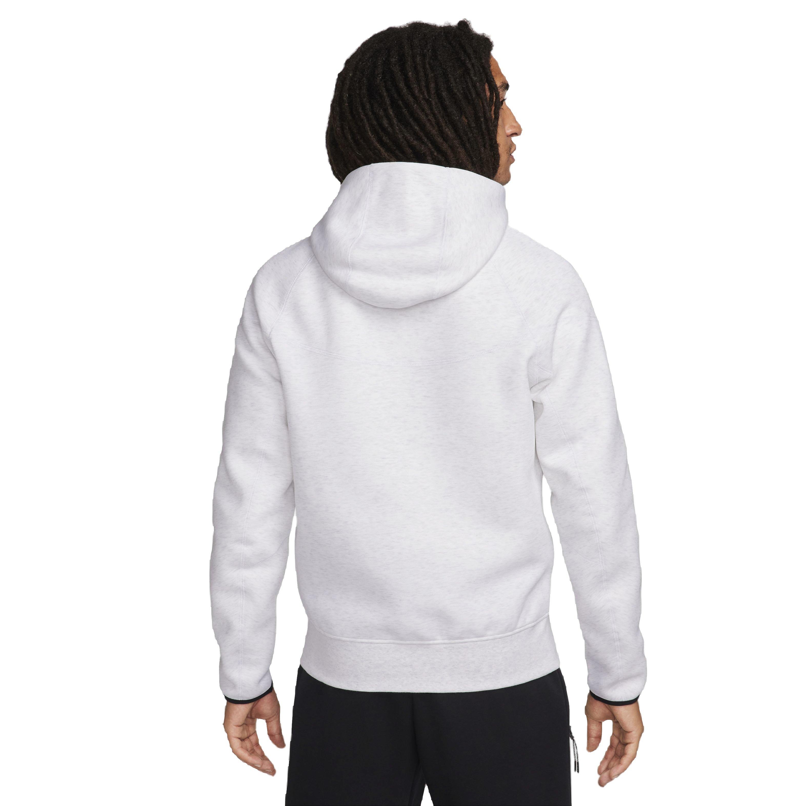 Nike Men's Sportswear Tech Fleece Windrunner Full-Zip Jacket - WHITE Thumbnail View 2