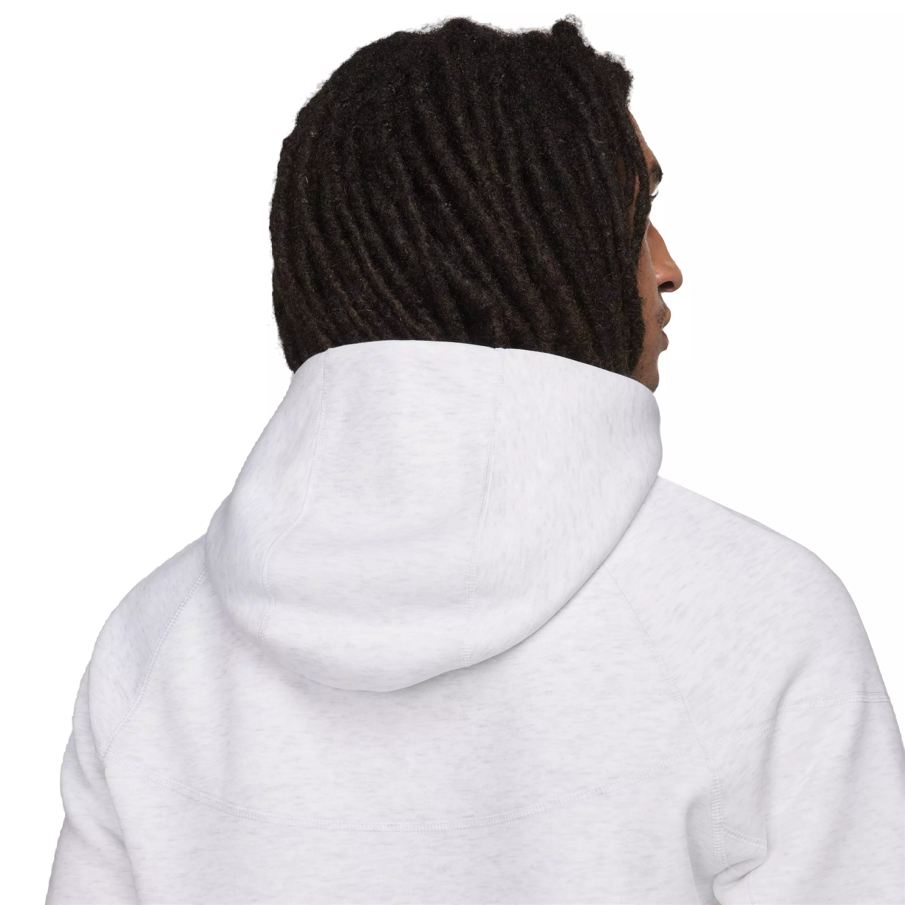 Nike Men's Sportswear Tech Fleece Windrunner Full-Zip Jacket - WHITE