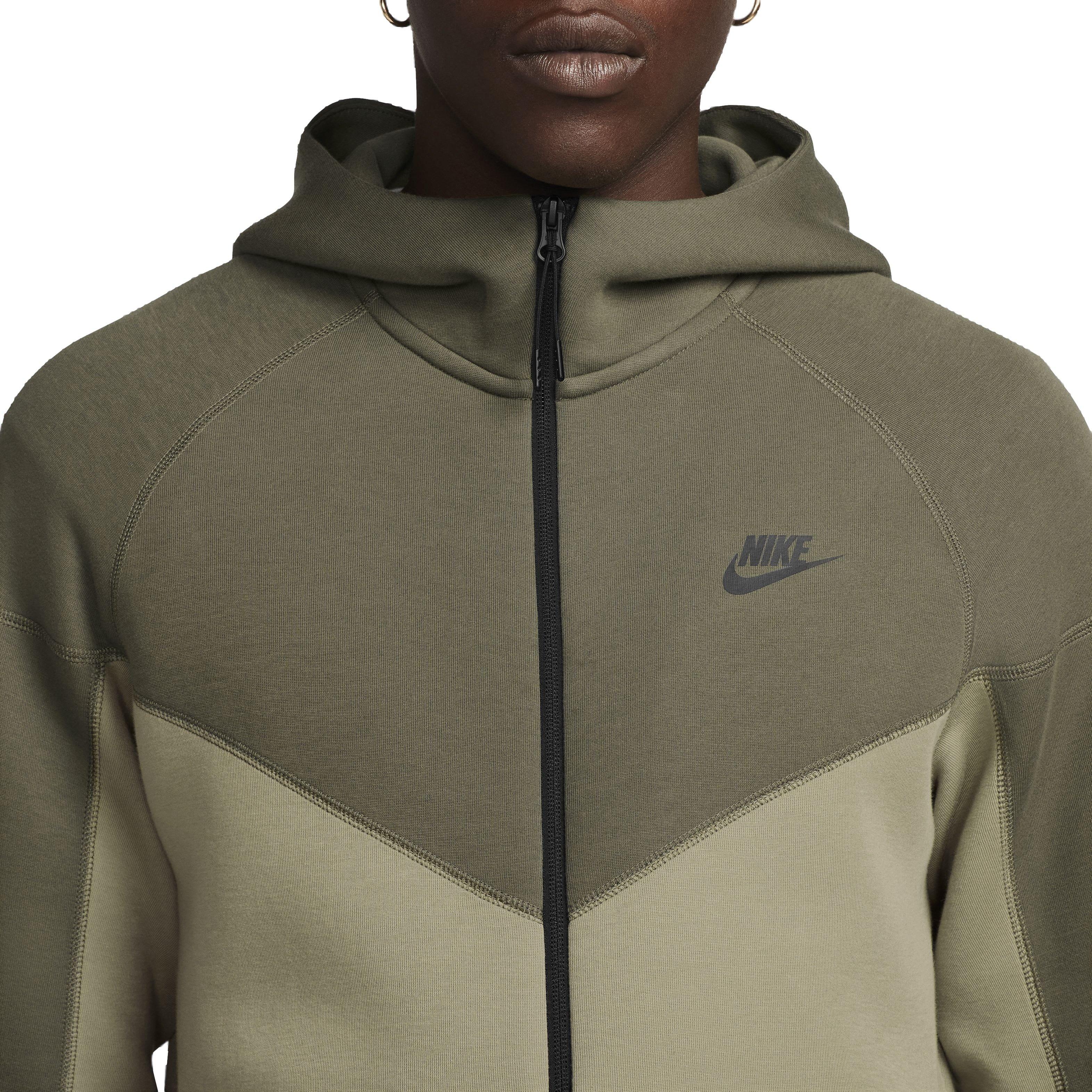 Nike Men's Sportswear Tech Fleece Windrunner Full-Zip Jacket - BROWN Thumbnail View 5