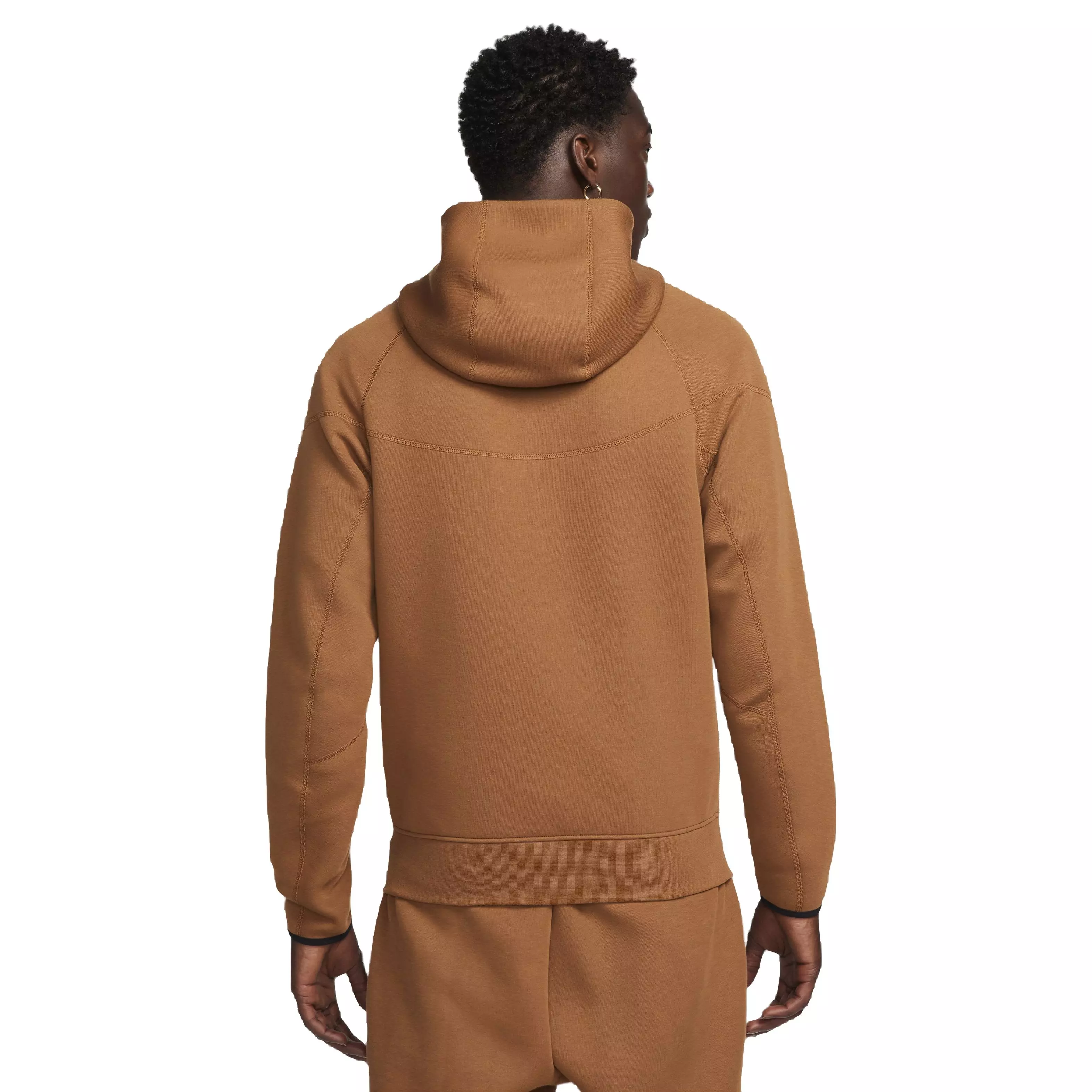 Nike Men's Sportswear Tech Fleece Windrunner Full-Zip Jacket - TAN