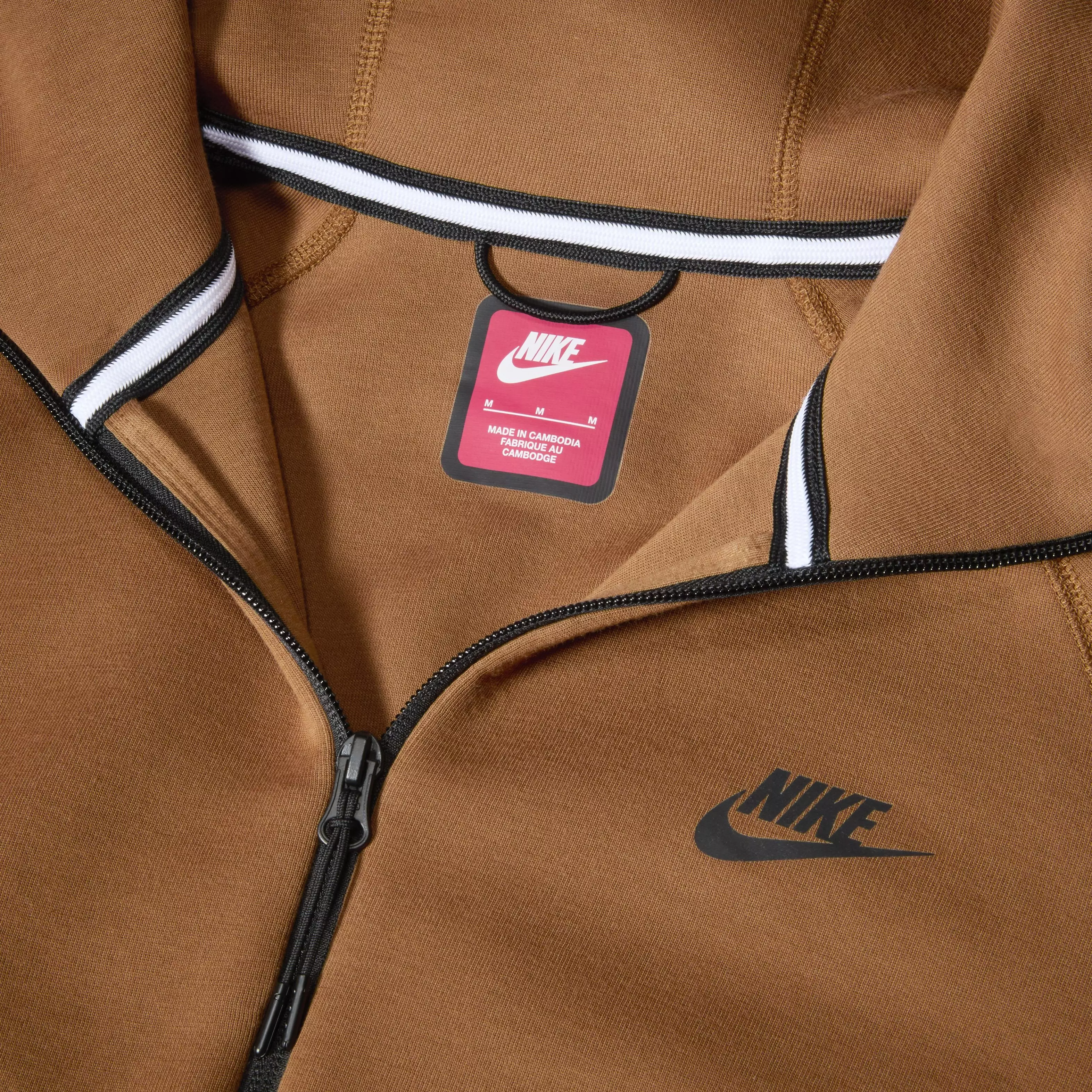 Nike Men's Sportswear Tech Fleece Windrunner Full-Zip Jacket - TAN
