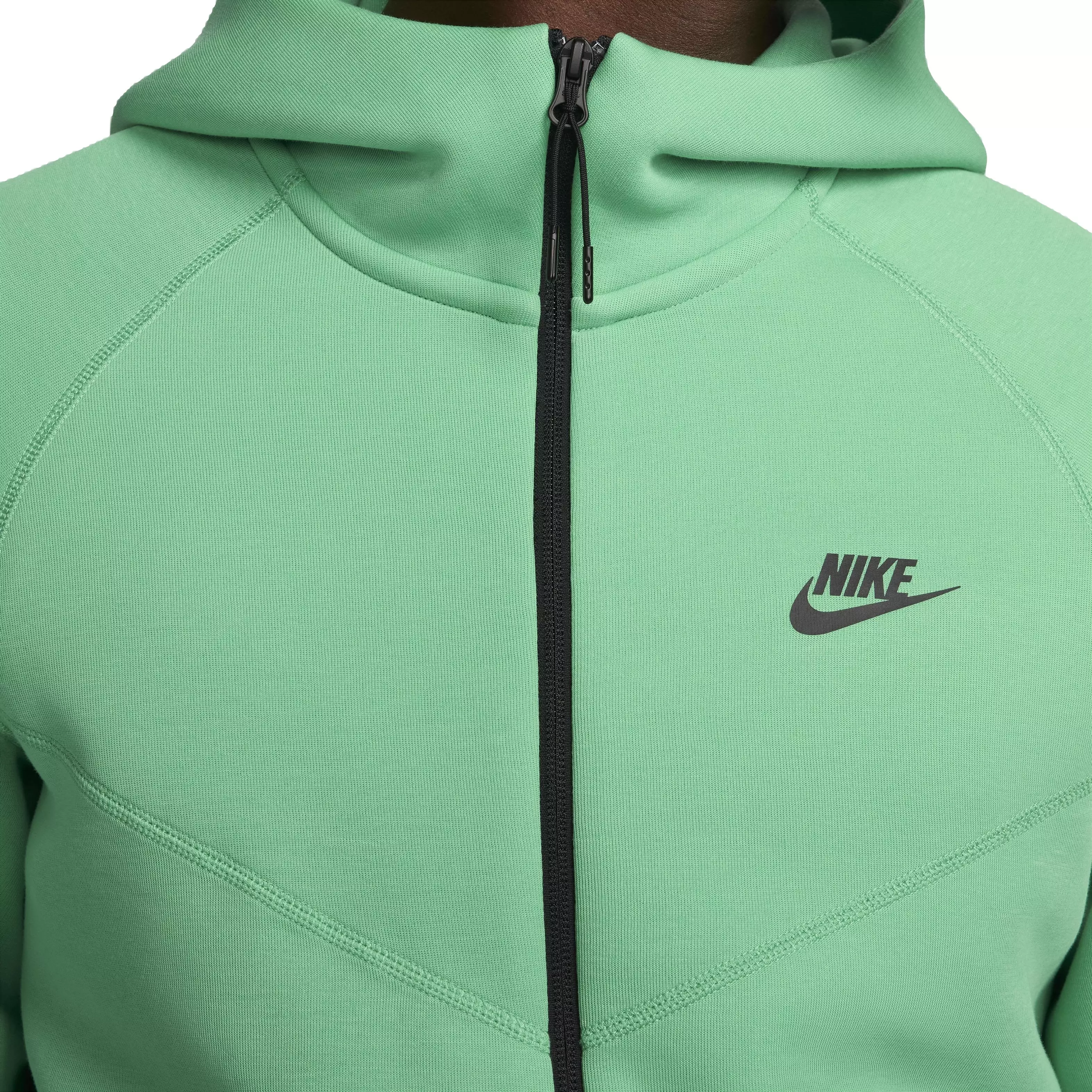 Nike Men's Sportswear Tech Fleece Windrunner Full-Zip Jacket - GREEN