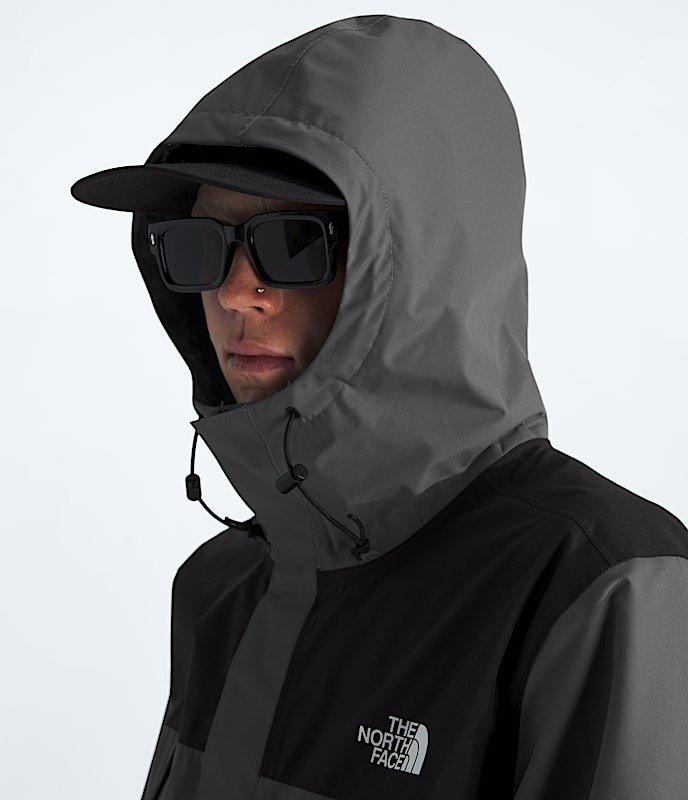 The North Face Men's Antora Jacket - Grey/Black - GREY/BLACK Thumbnail View 4