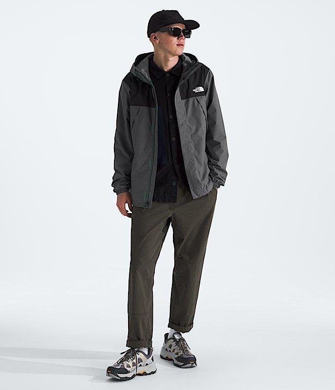 The North Face Men's Antora Jacket - Grey/Black - GREY/BLACK Thumbnail View 6