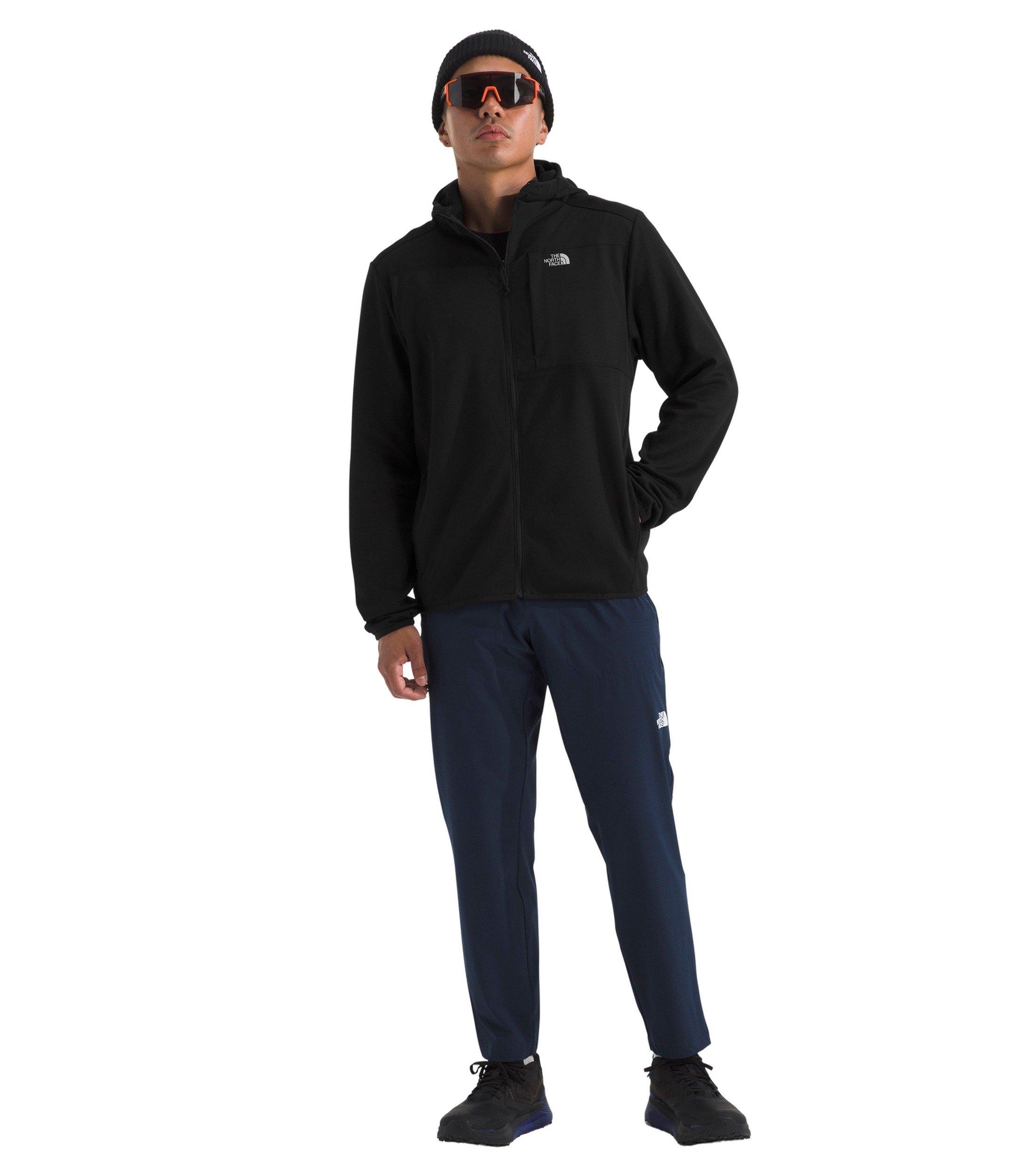 The North Face Men's Performance Fleece Full-Zip Hooded Jacket - Black - BLACK Thumbnail View 5