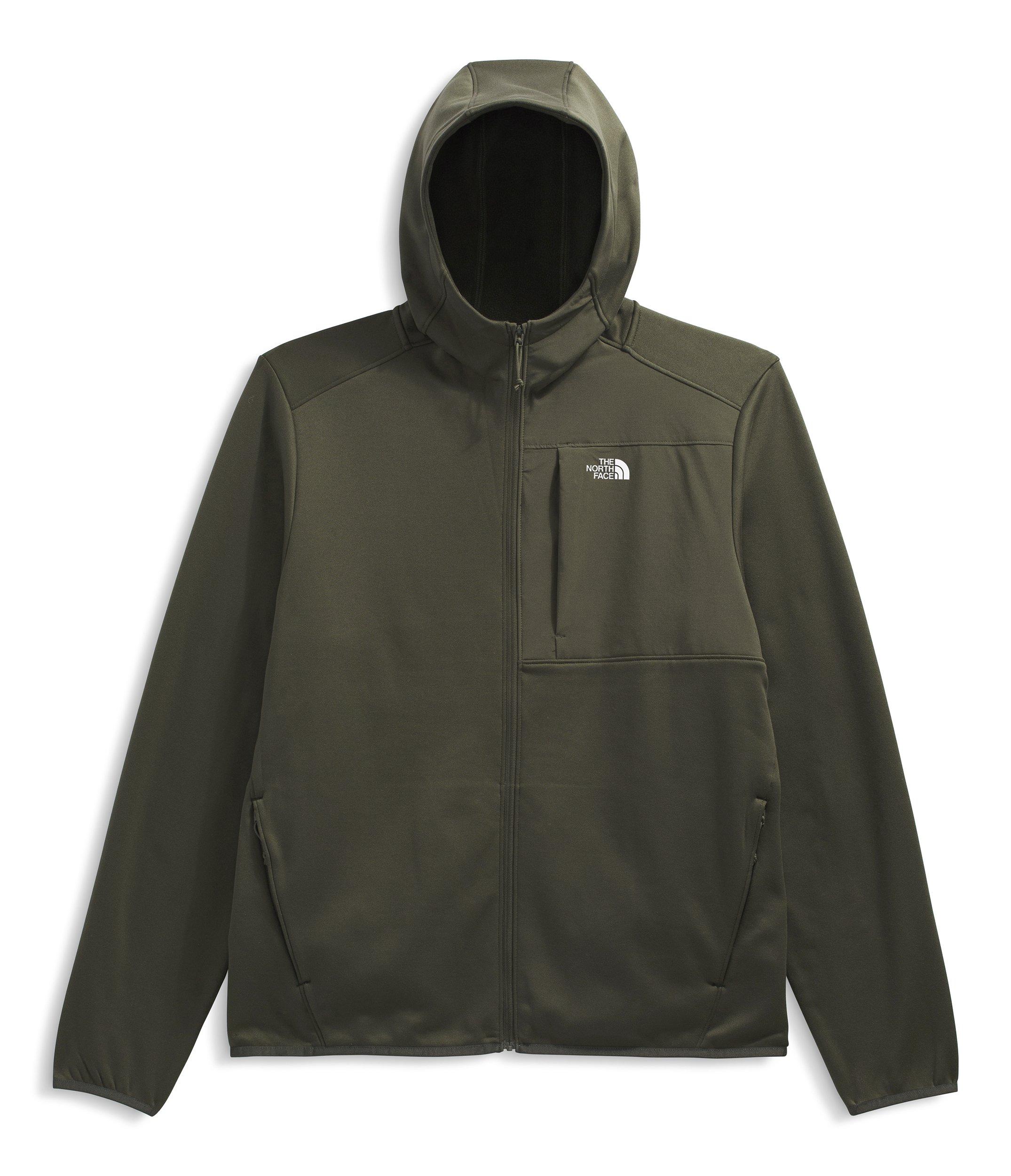 The North Face Men's Performance Fleece Full-Zip Hooded Jacket - Dark Green - DARK GREEN Thumbnail View 4