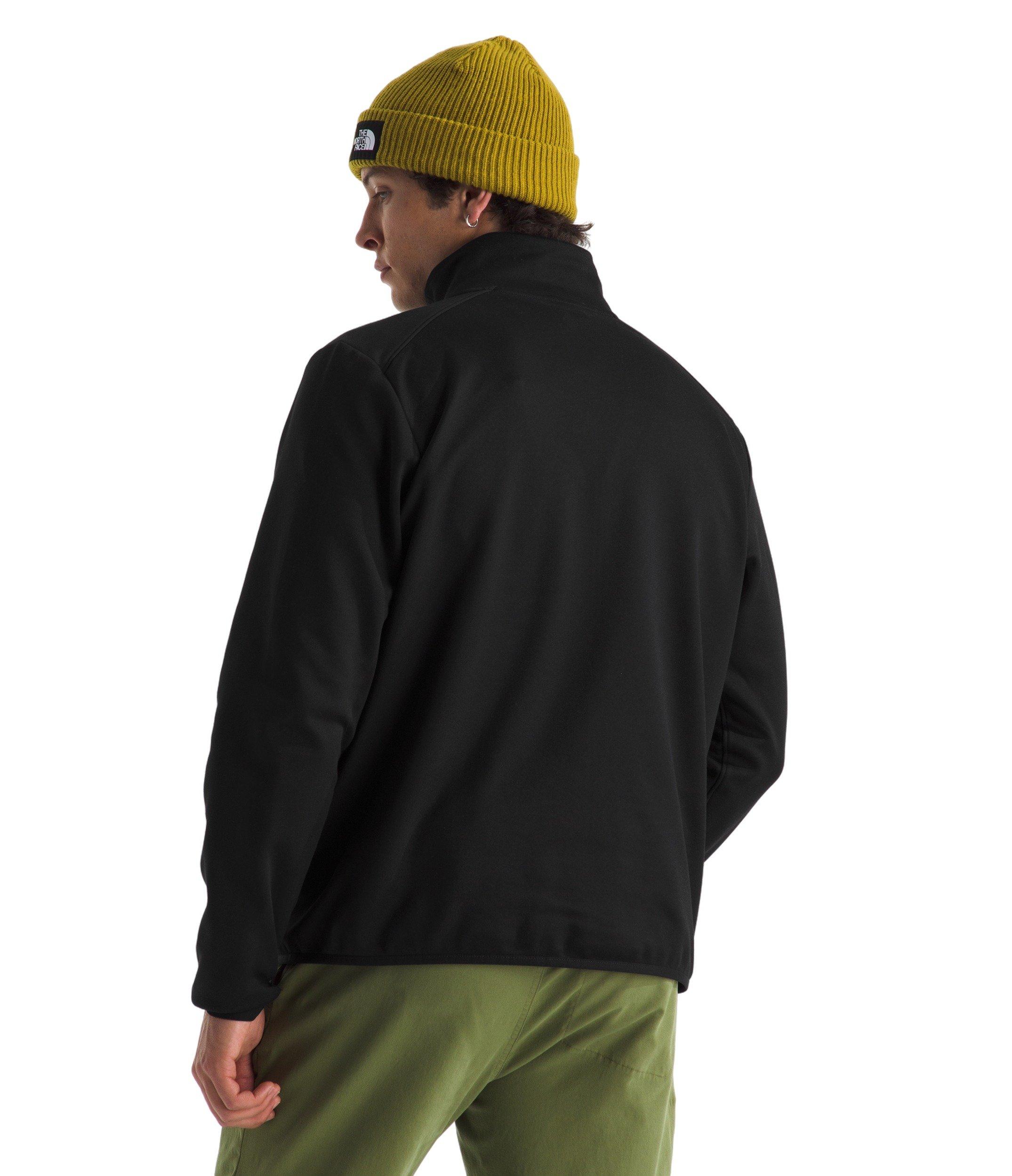 The North Face Men's Performance Fleece Full Zip Jacket - Black - BLACK Thumbnail View 2