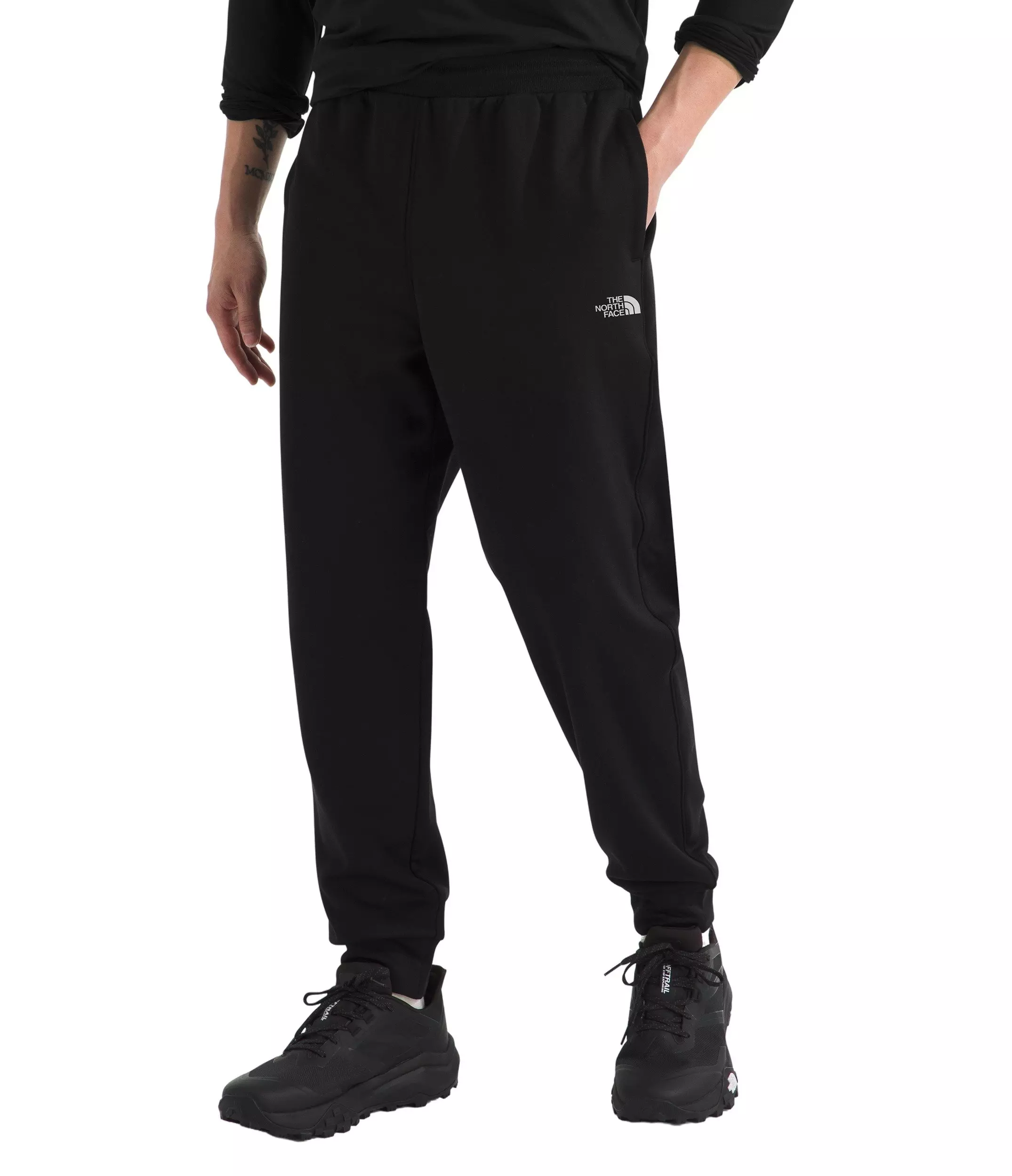The North Face Men's Performance Fleece SW Pants - Black - BLACK