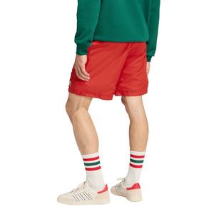 adidas Originals Men's Trefoil Essentials Woven Shorts - Red