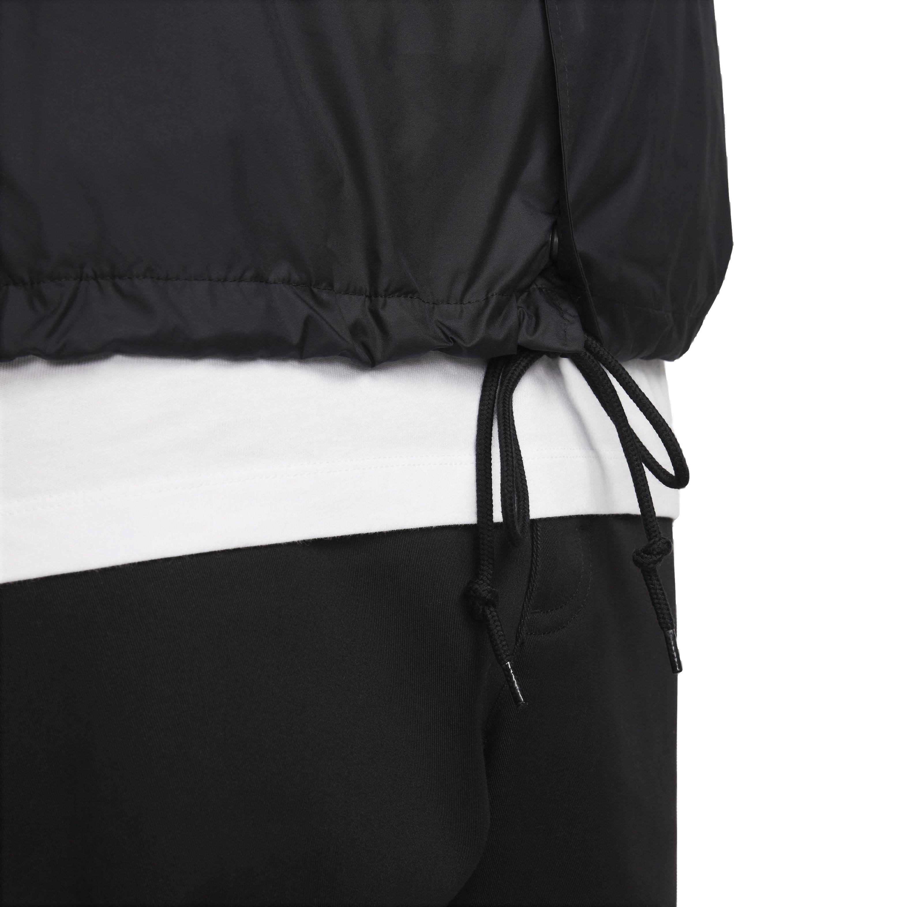 Nike Men's Club Coaches' Jacket - BLACK Thumbnail View 5