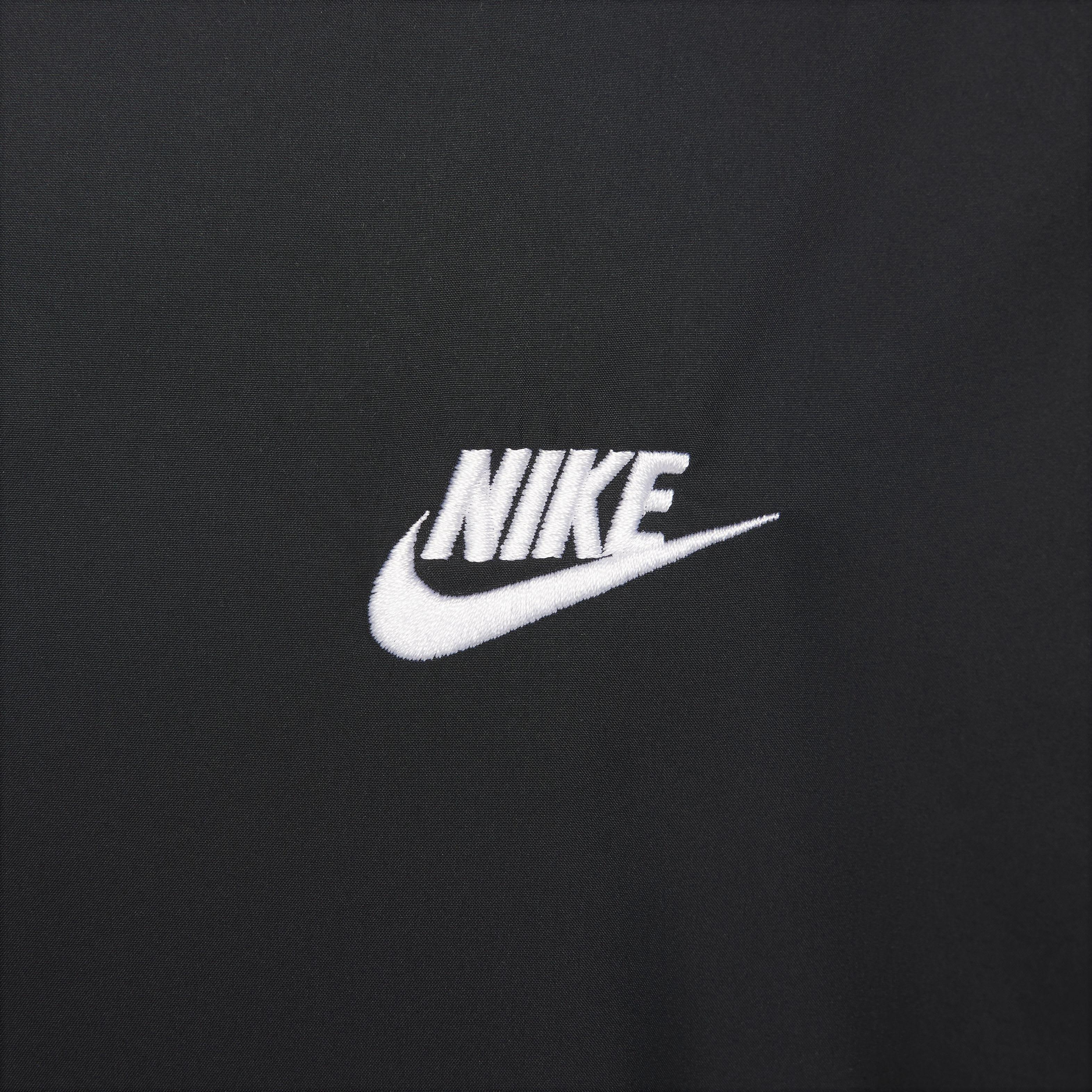 Nike Men's Club Coaches' Jacket - BLACK Thumbnail View 6