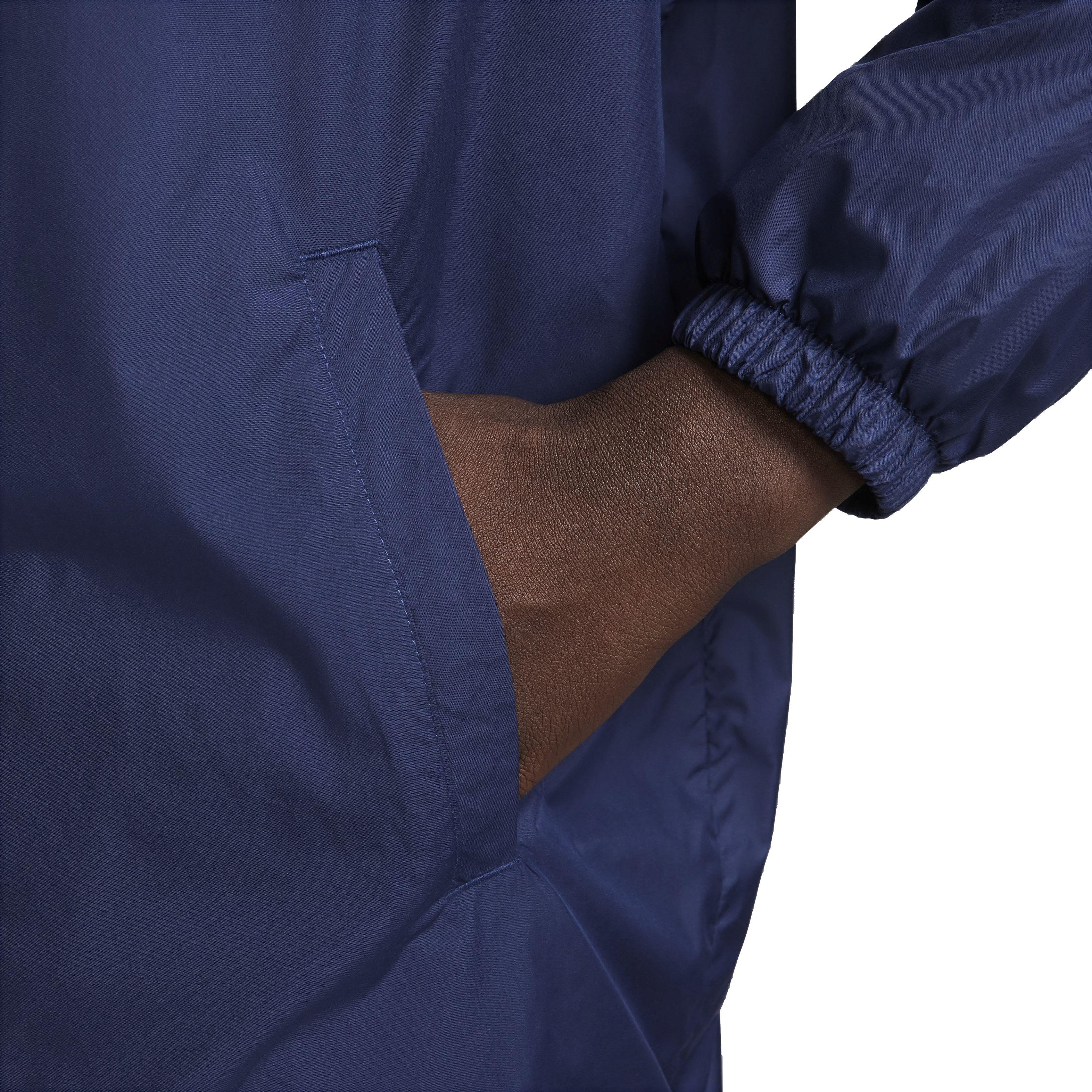 Nike Men's Club Coaches' Jacket - BLUE Thumbnail View 5