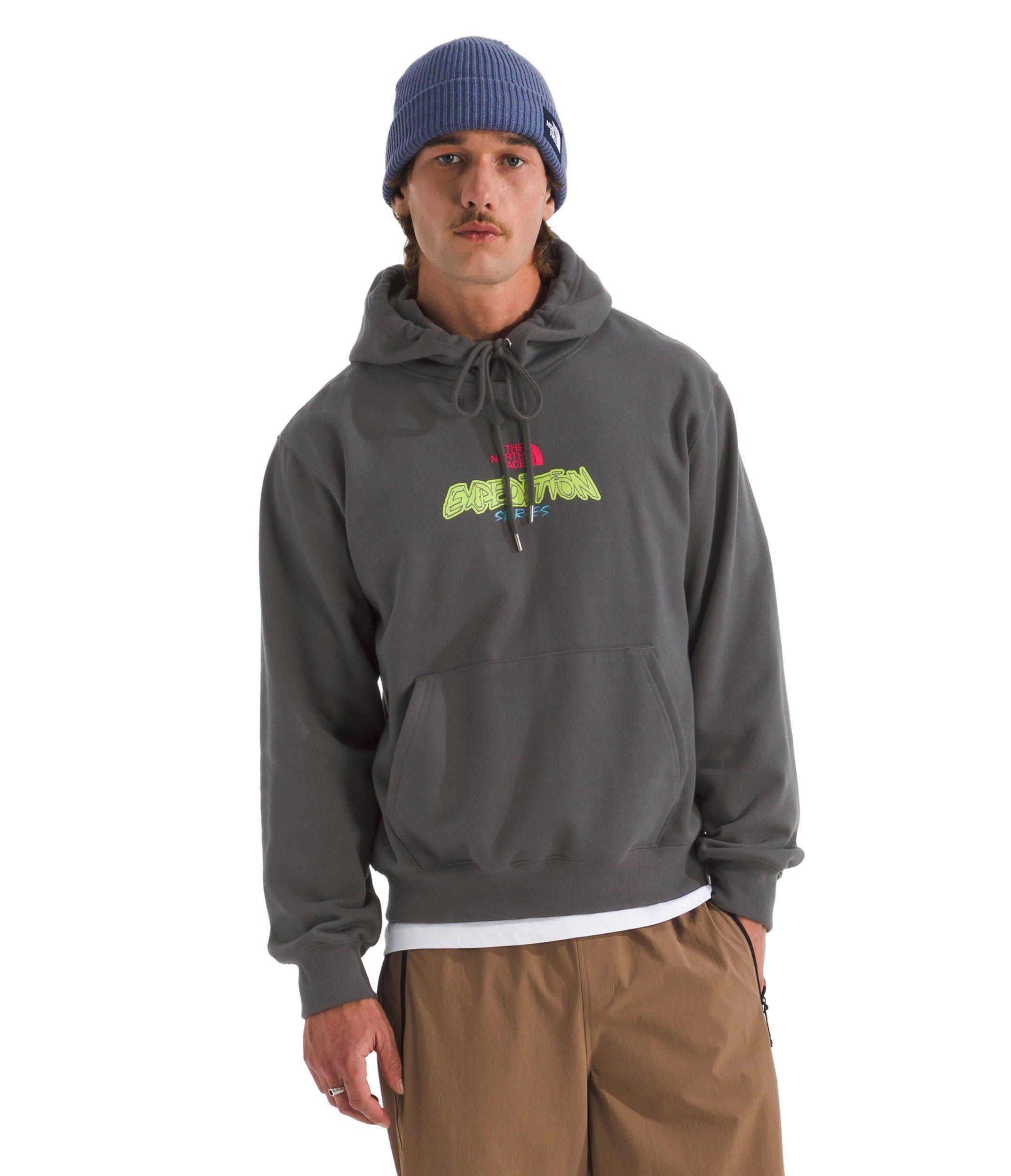 The North Face Men's TNF Essential Expedition Series Hoodie - Grey - GREY Thumbnail View 1