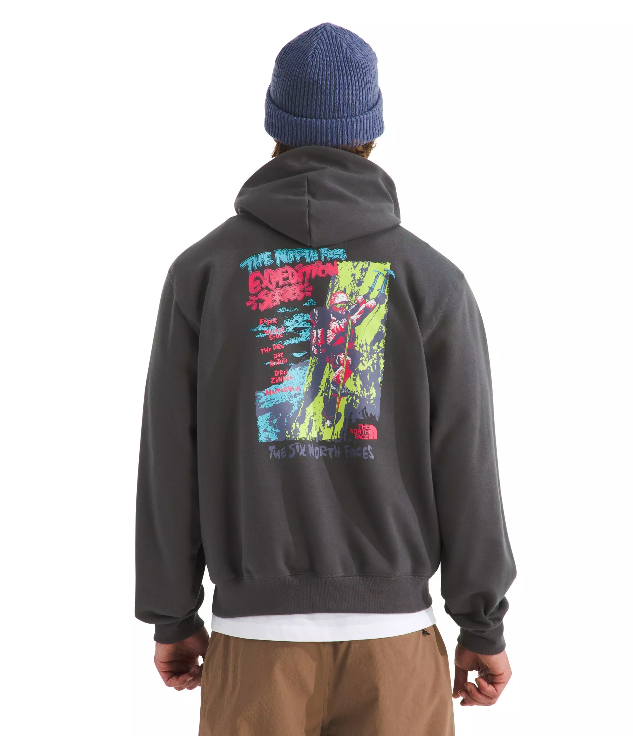 The North Face Men's TNF Essential Expedition Series Hoodie - Grey - GREY