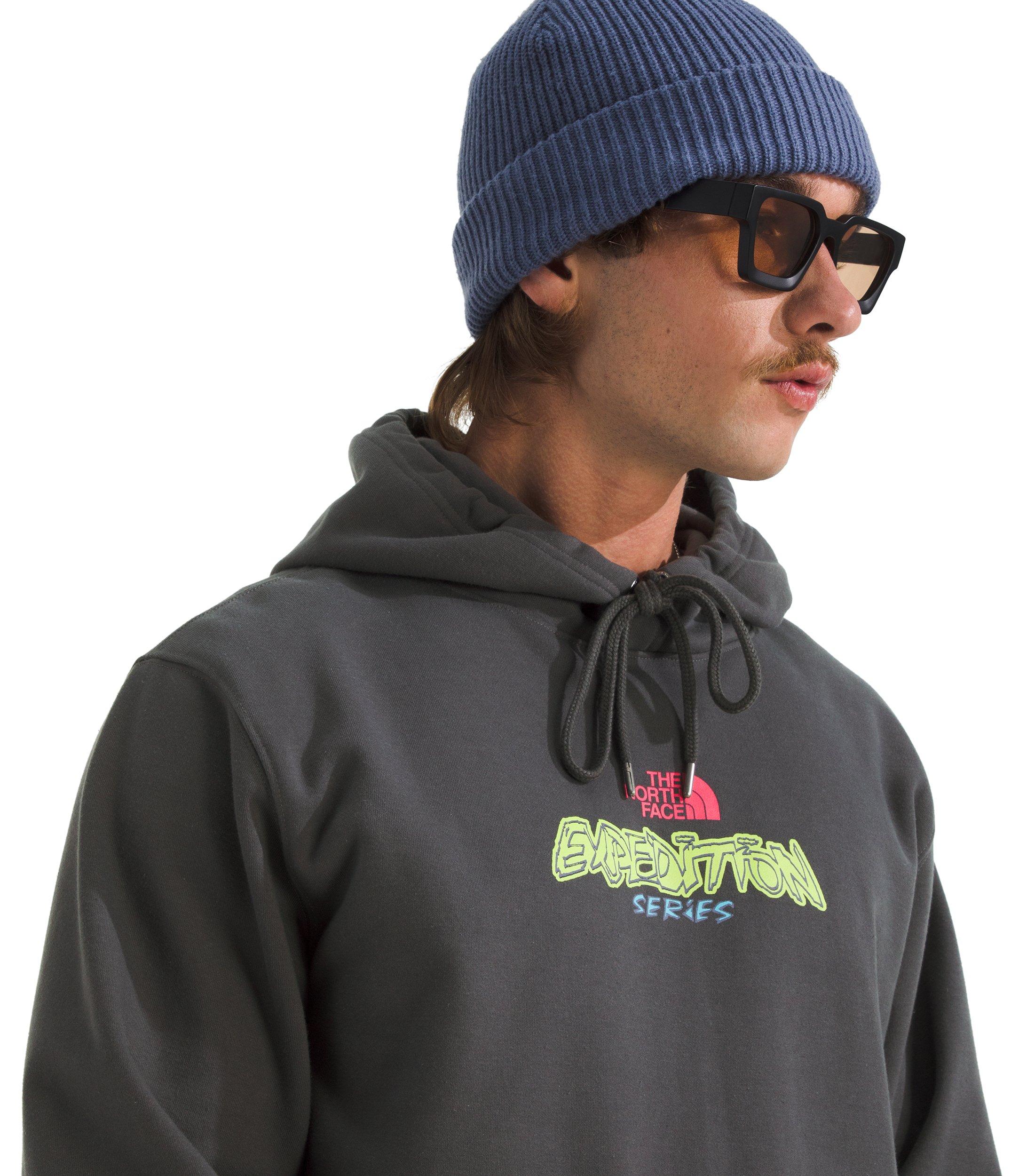 The North Face Men's TNF Essential Expedition Series Hoodie - Grey - GREY Thumbnail View 3