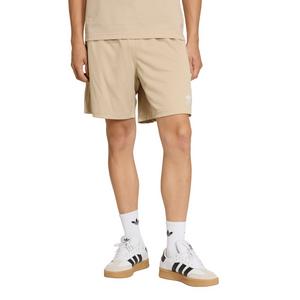 adidas Originals Men's Trefoil Essentials Mesh Shorts - Khaki