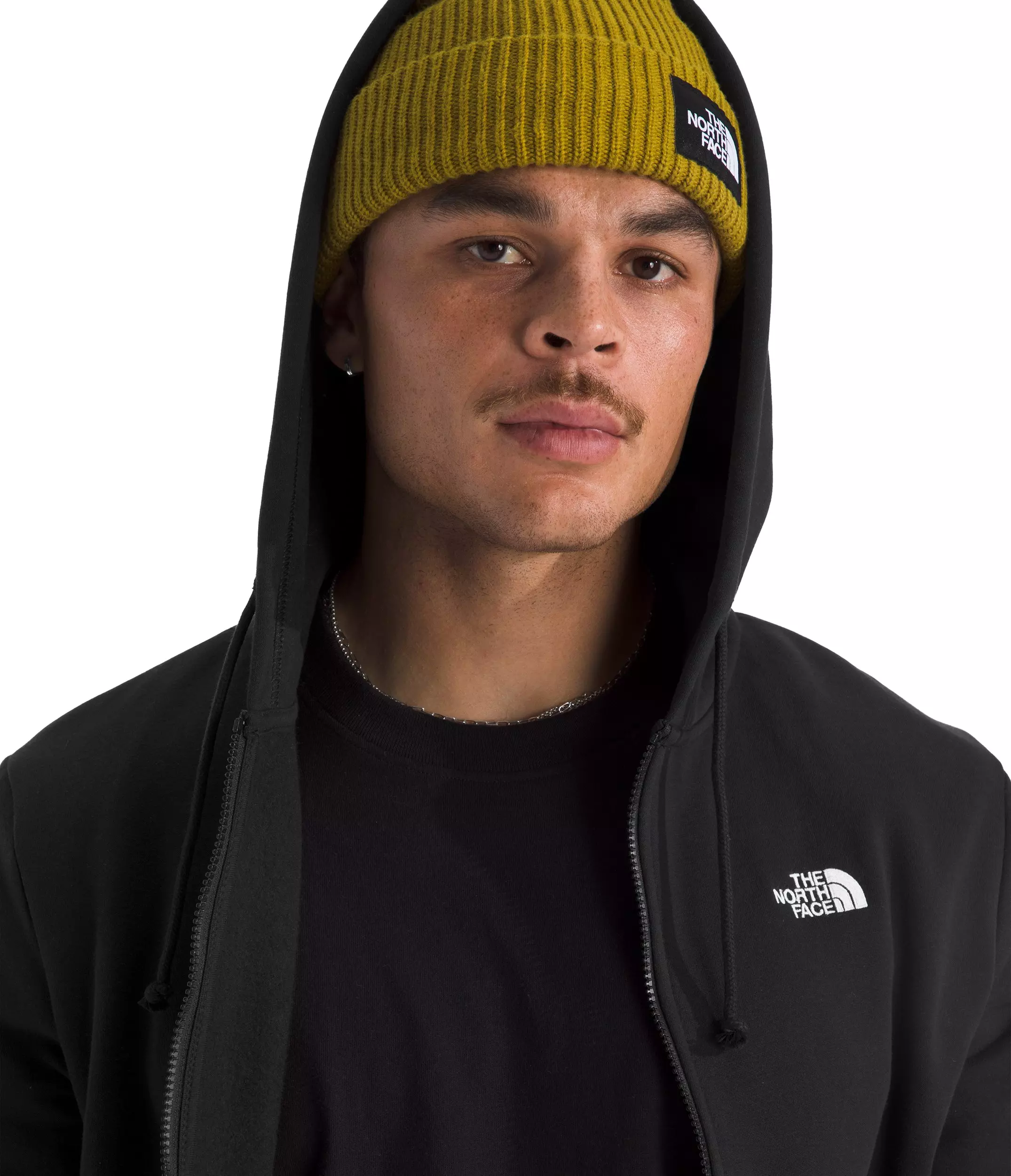 The North Face Men's Evolution Simple Dome Full Zip Hooded Jacket - Black - BLACK