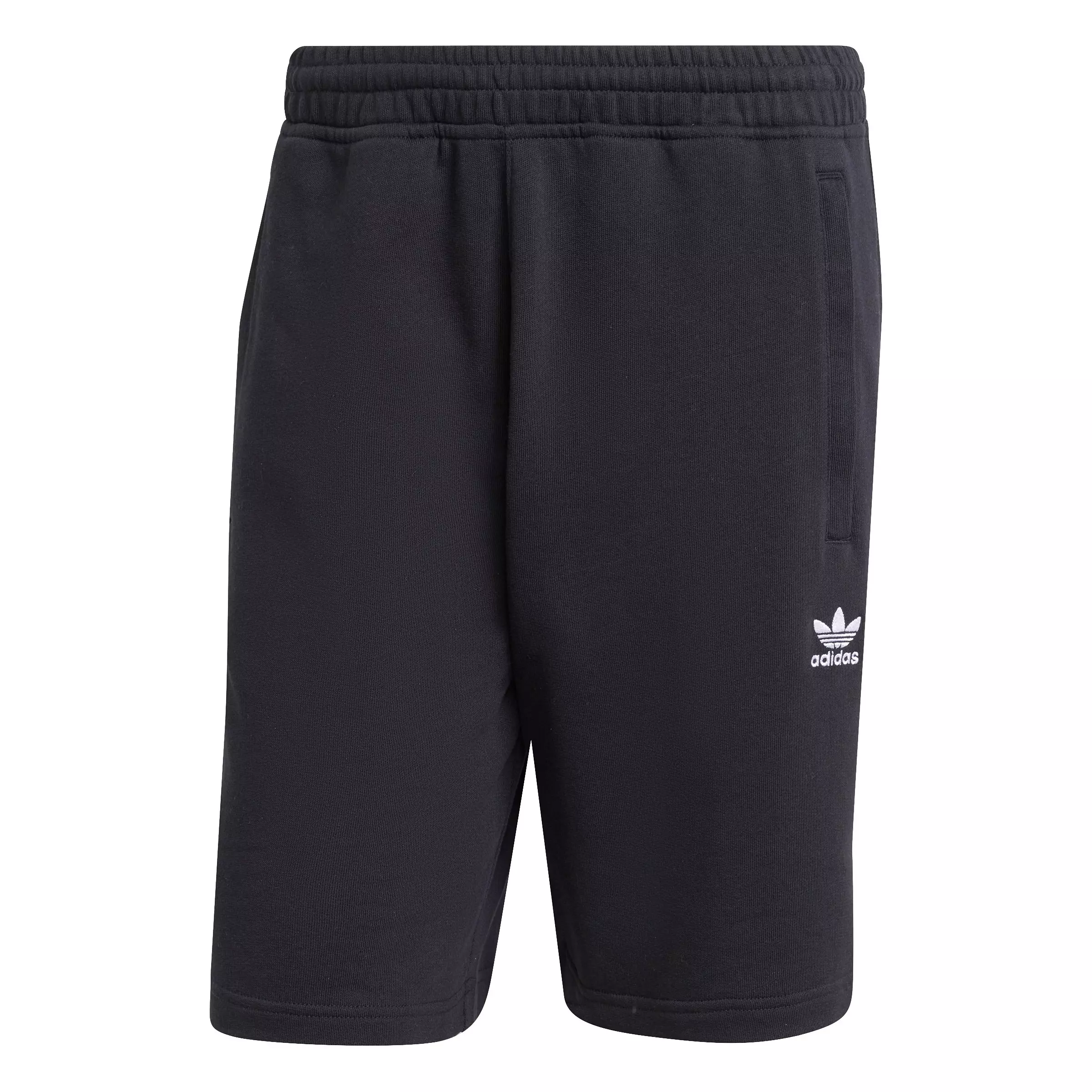 adidas Originals Men's Essentials Trefoil Shorts - Black - BLACK