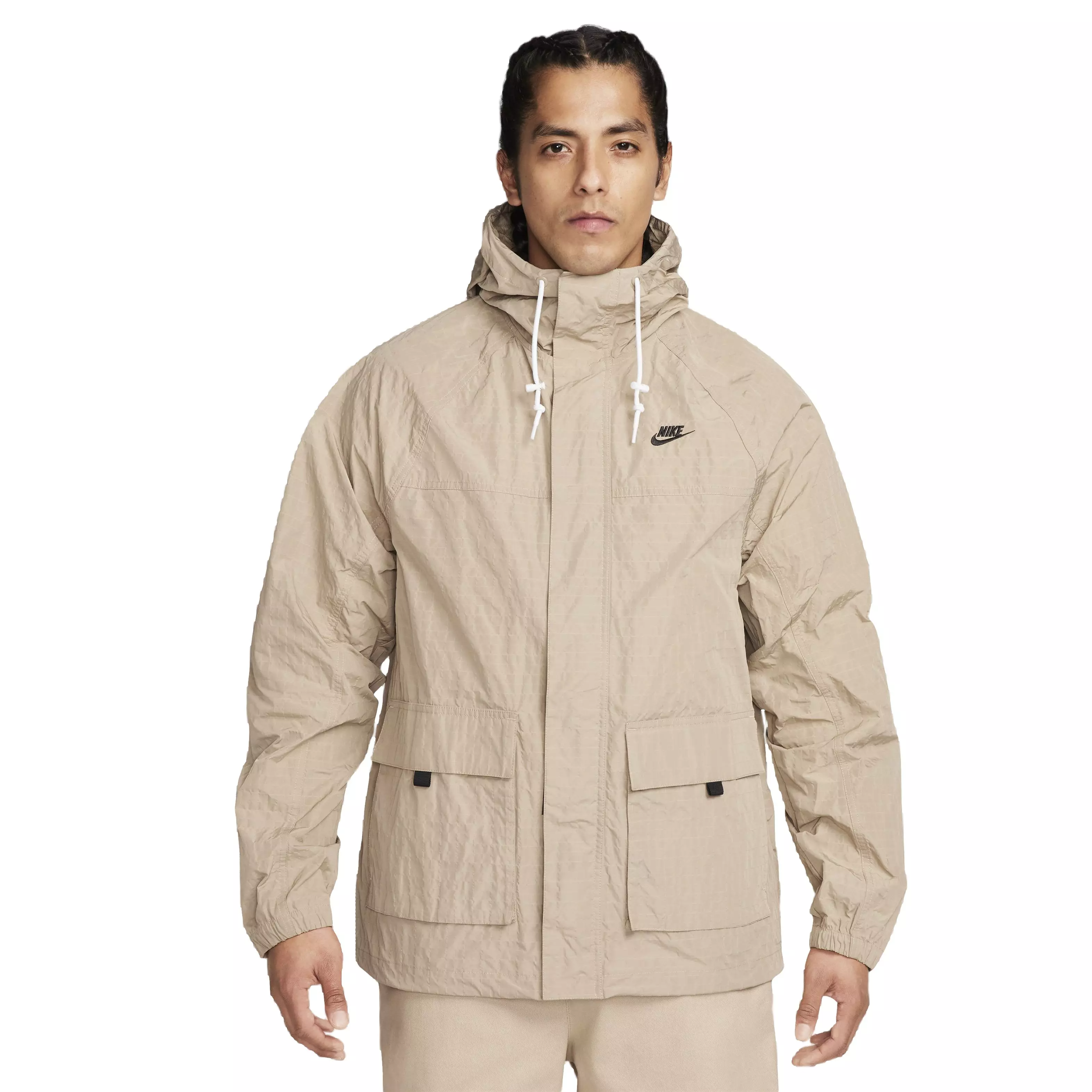 Nike Men's Club Bowline Jacket - BROWN