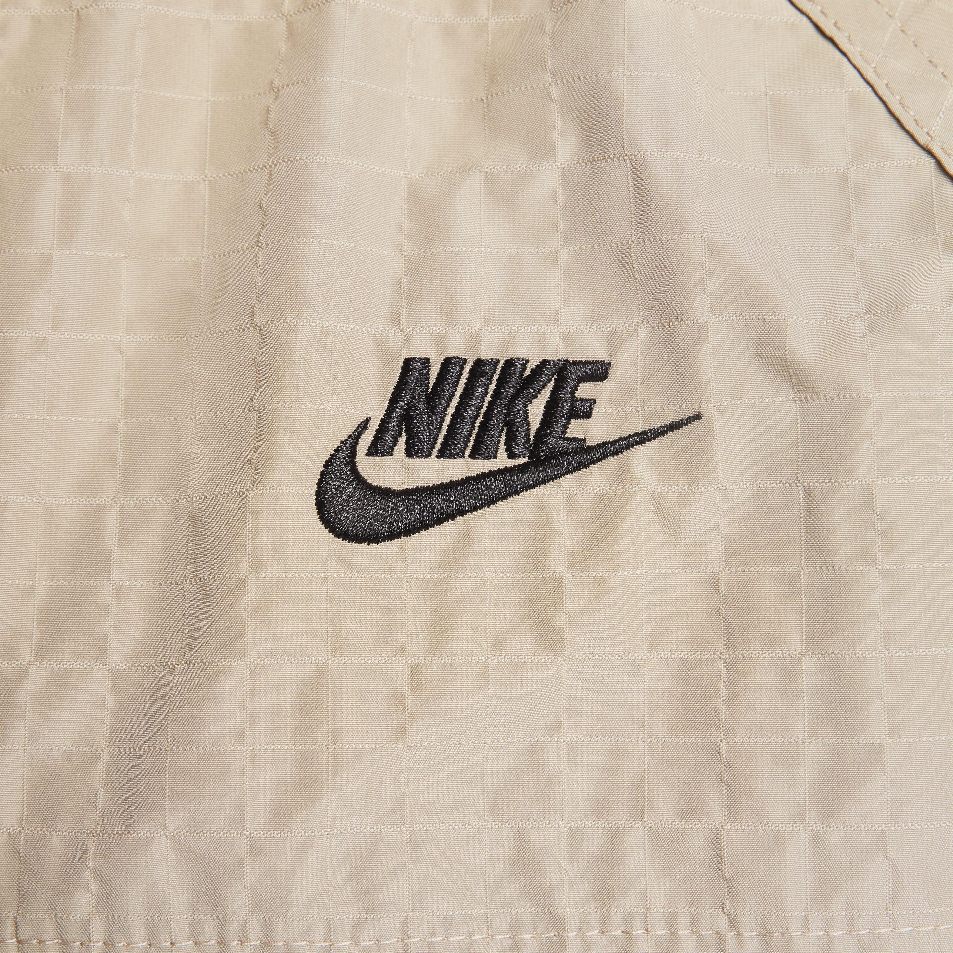 Nike Men's Club Bowline Jacket - BROWN Thumbnail View 4