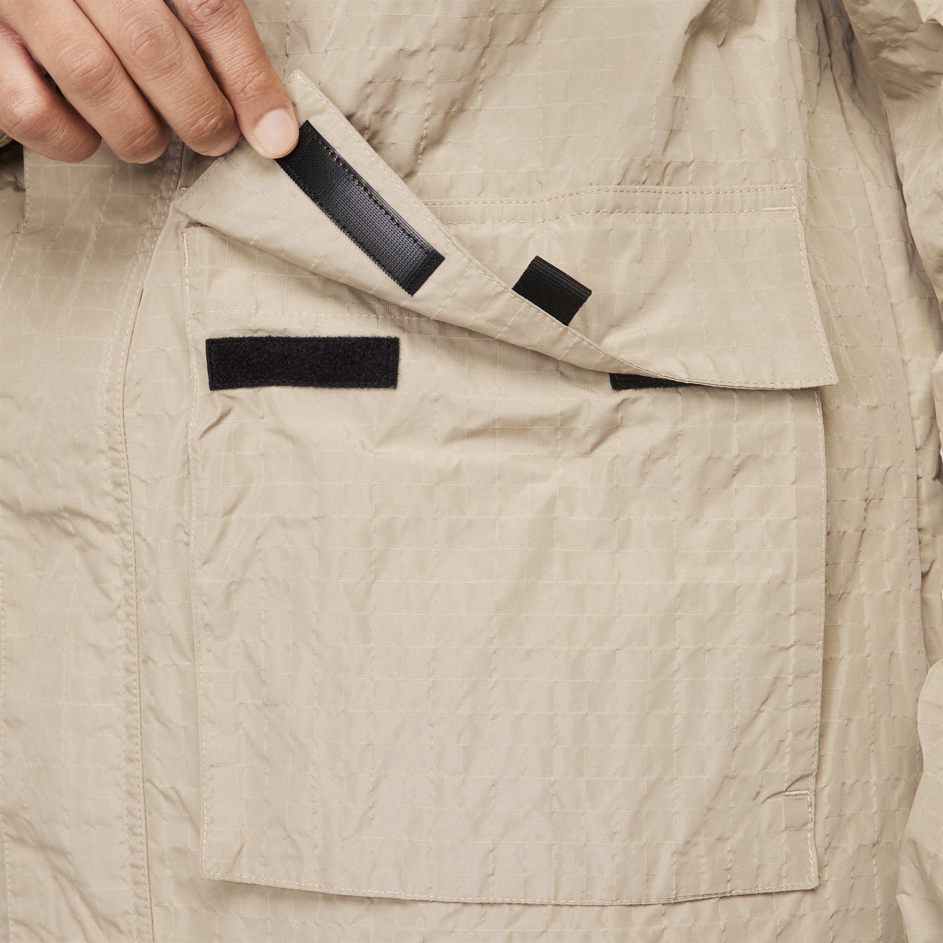 Nike Men's Club Bowline Jacket - BROWN Thumbnail View 5