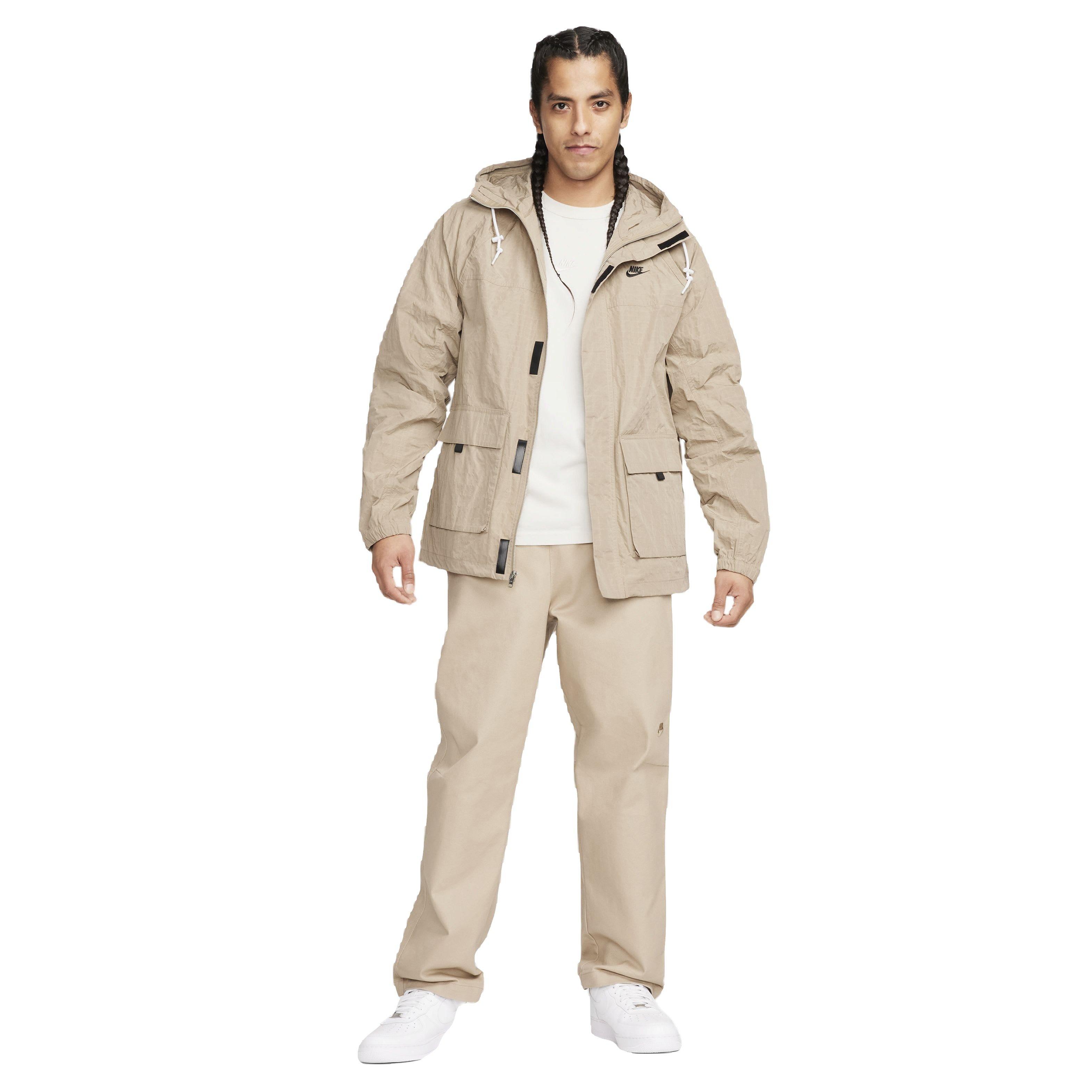 Nike Men's Club Bowline Jacket - BROWN Thumbnail View 8