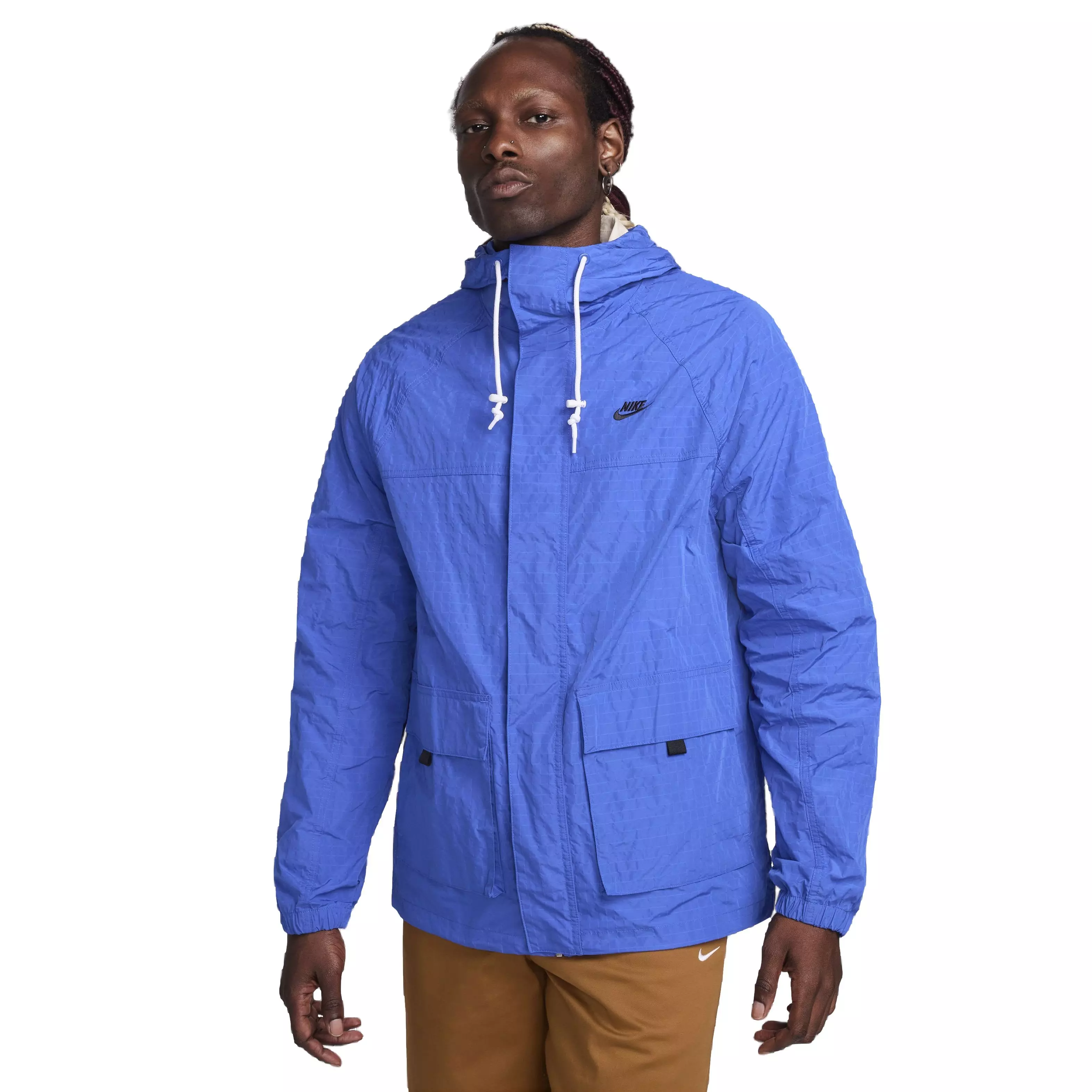Nike Men's Club Bowline Jacket - BLUE