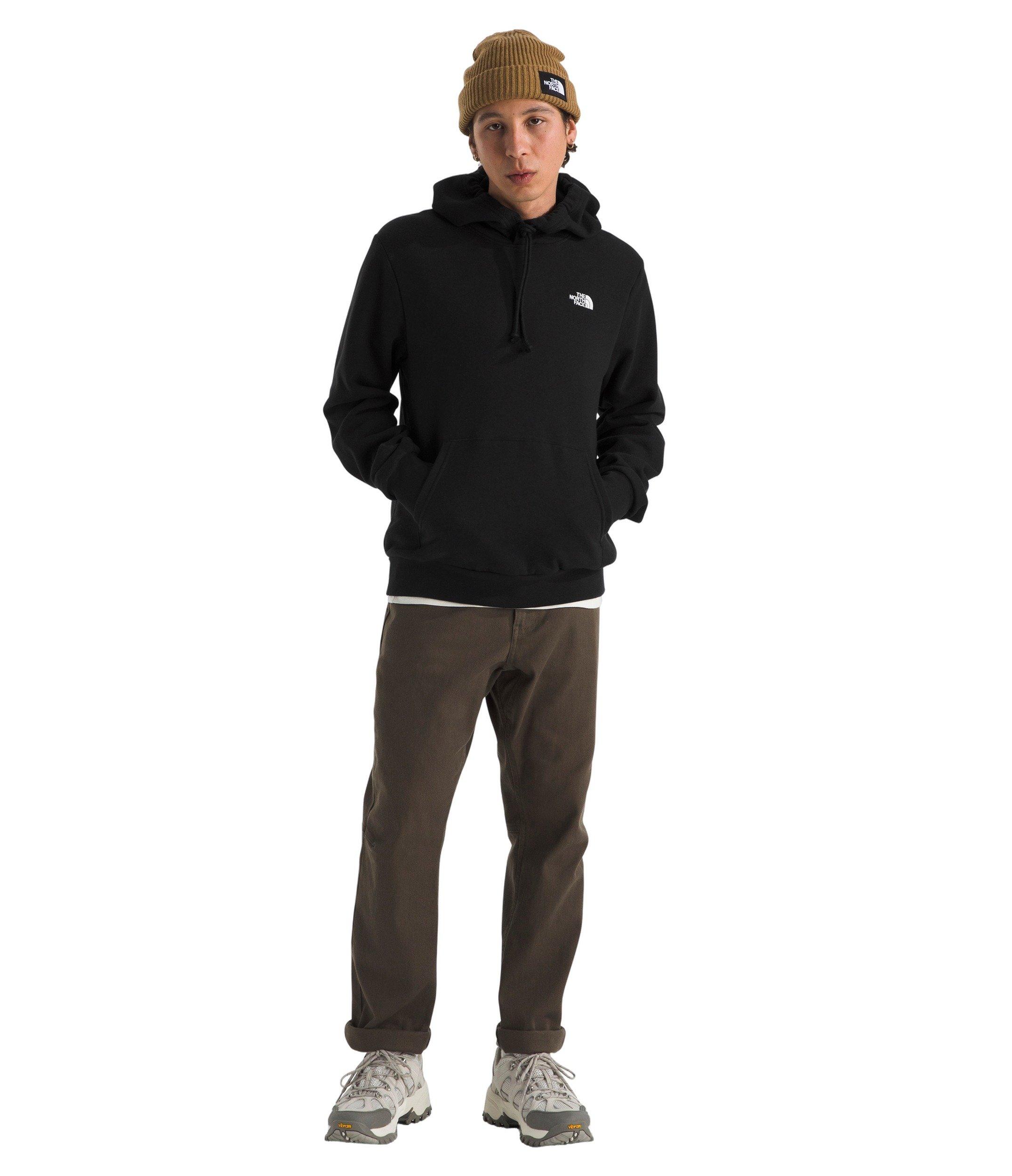 The North Face Men's Evolution Simple Dome Regular Hoodie - Black - BLACK Thumbnail View 4