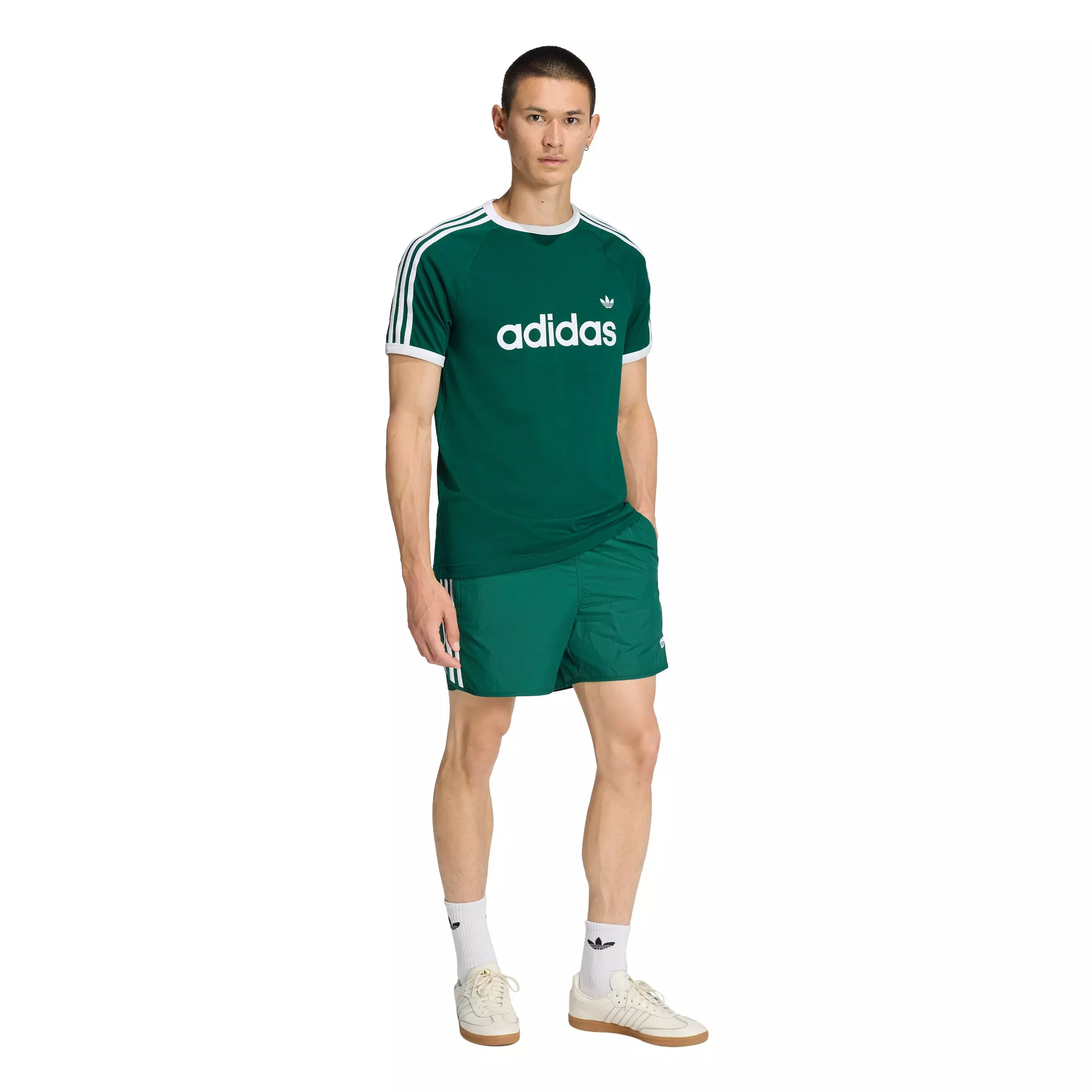 adidas Originals Men's Sprinter Shorts - Green - GREEN