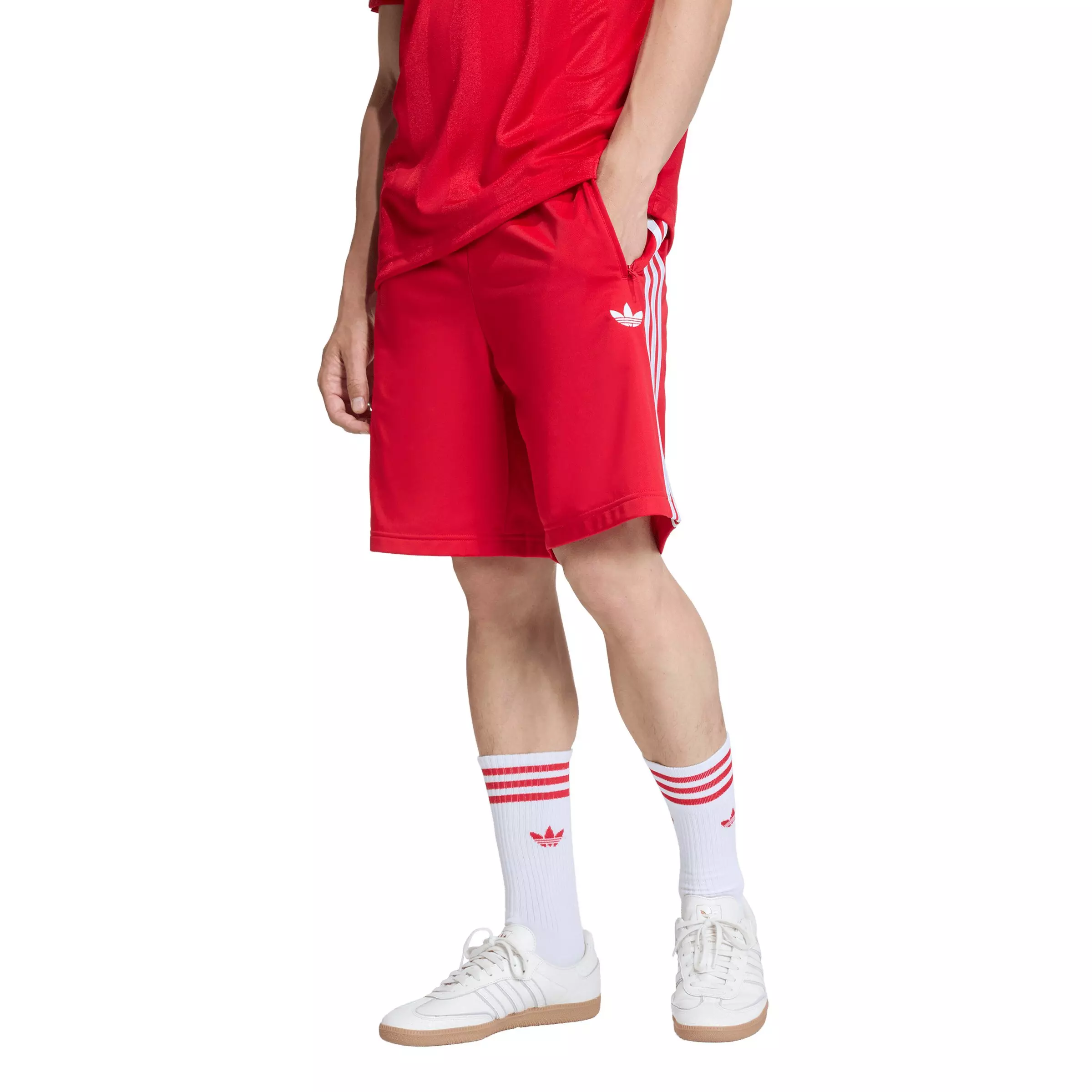 adidas Originals Men's Sprinter Shorts - Red - RED