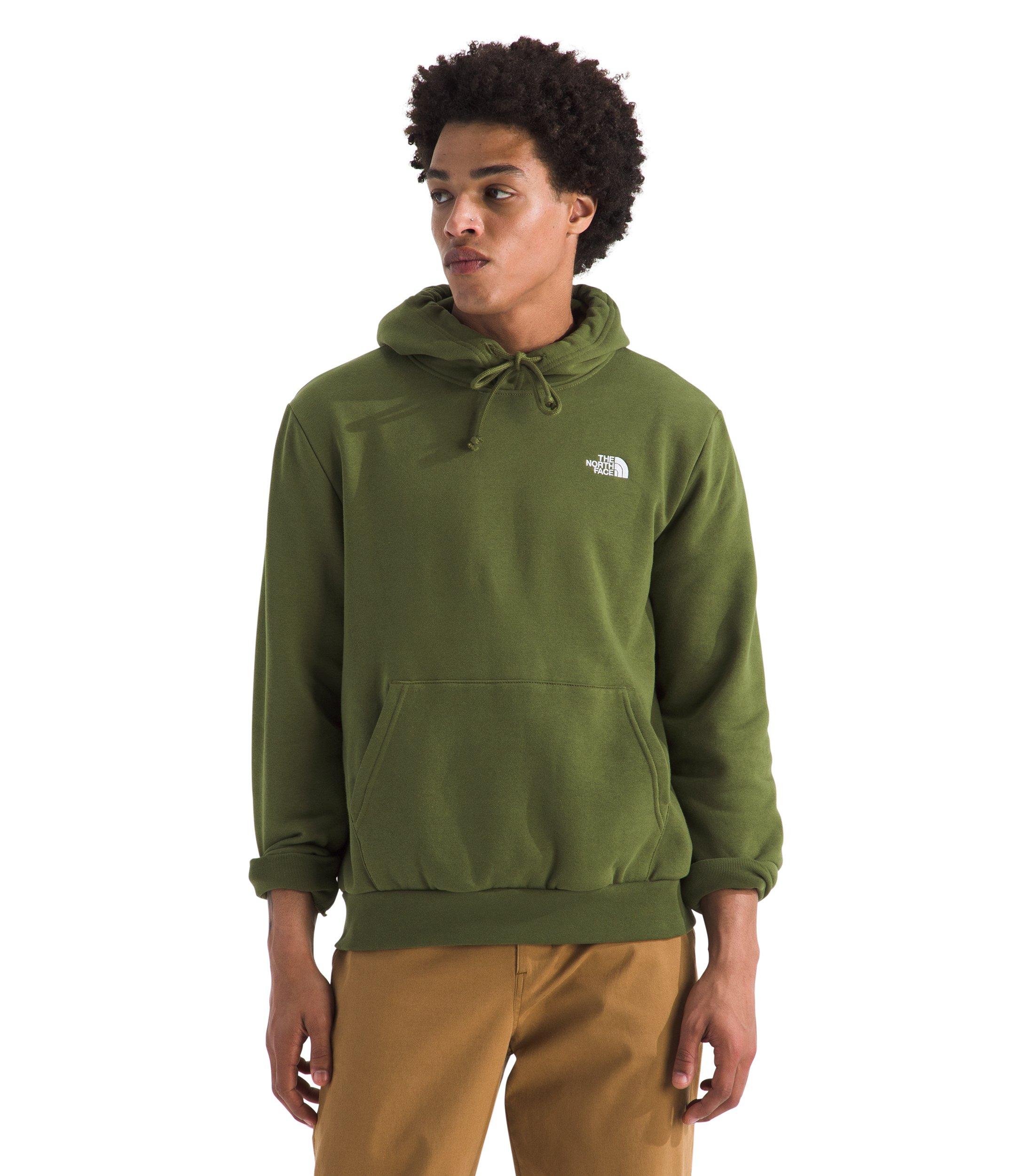 The North Face Men's Evolution Simple Dome Regular Hoodie - Green - GREEN Thumbnail View 1
