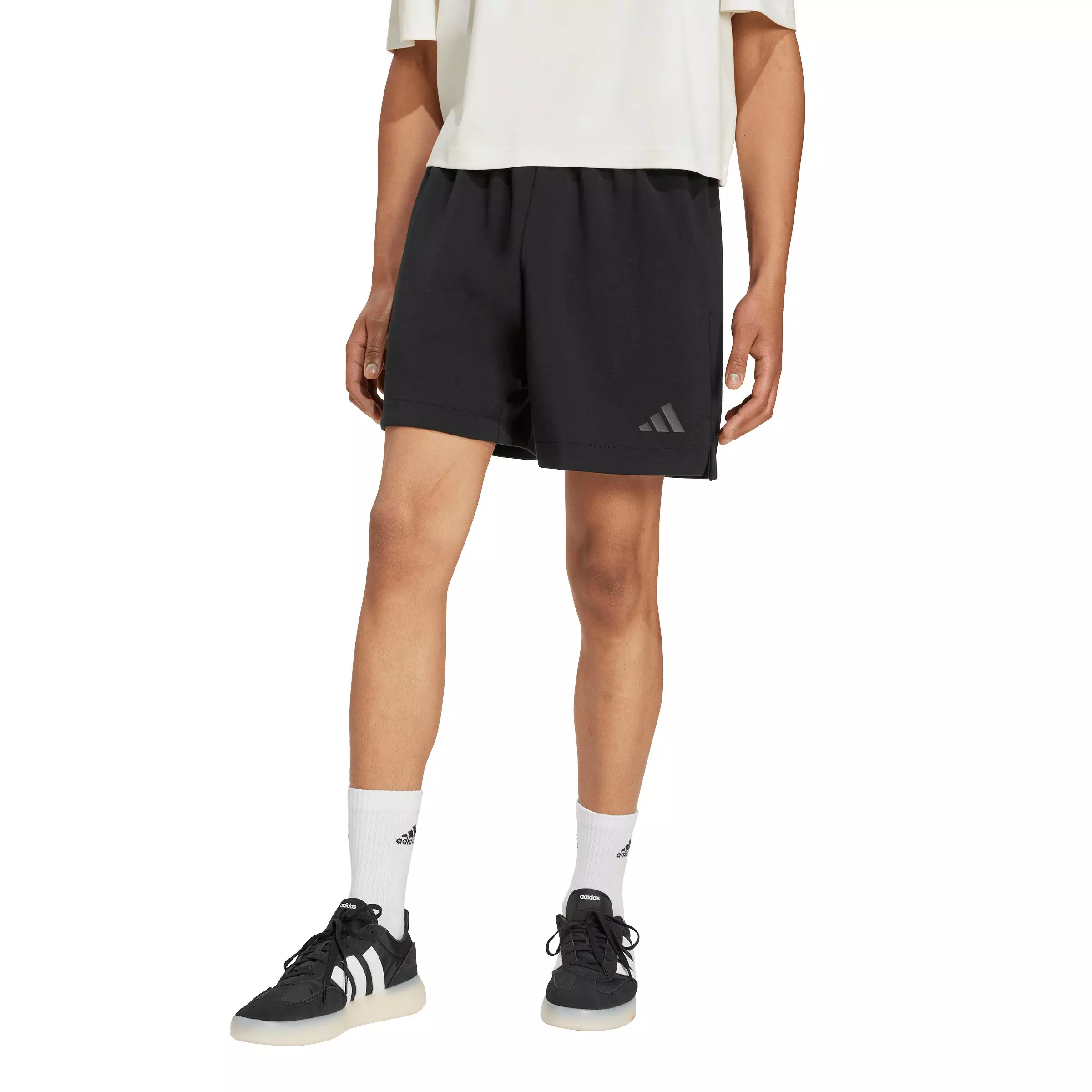 adidas Men's Soft Lux Shorts - Black - BLACK