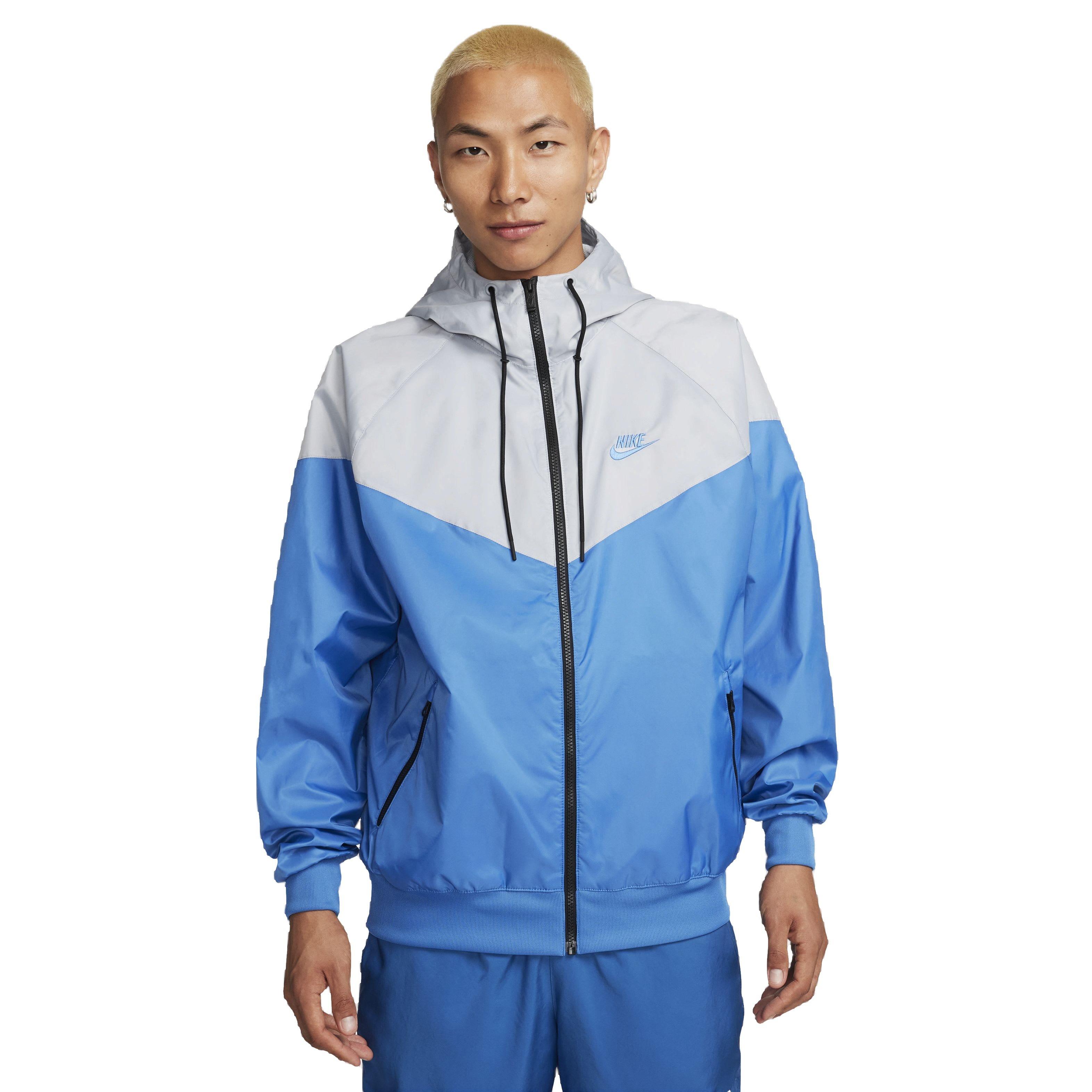 Nike Sportswear Windrunner Men's Hooded Jacket, Smoke Grey/White/Smoke  Grey/Black, XL-TALL at  Men's Clothing store