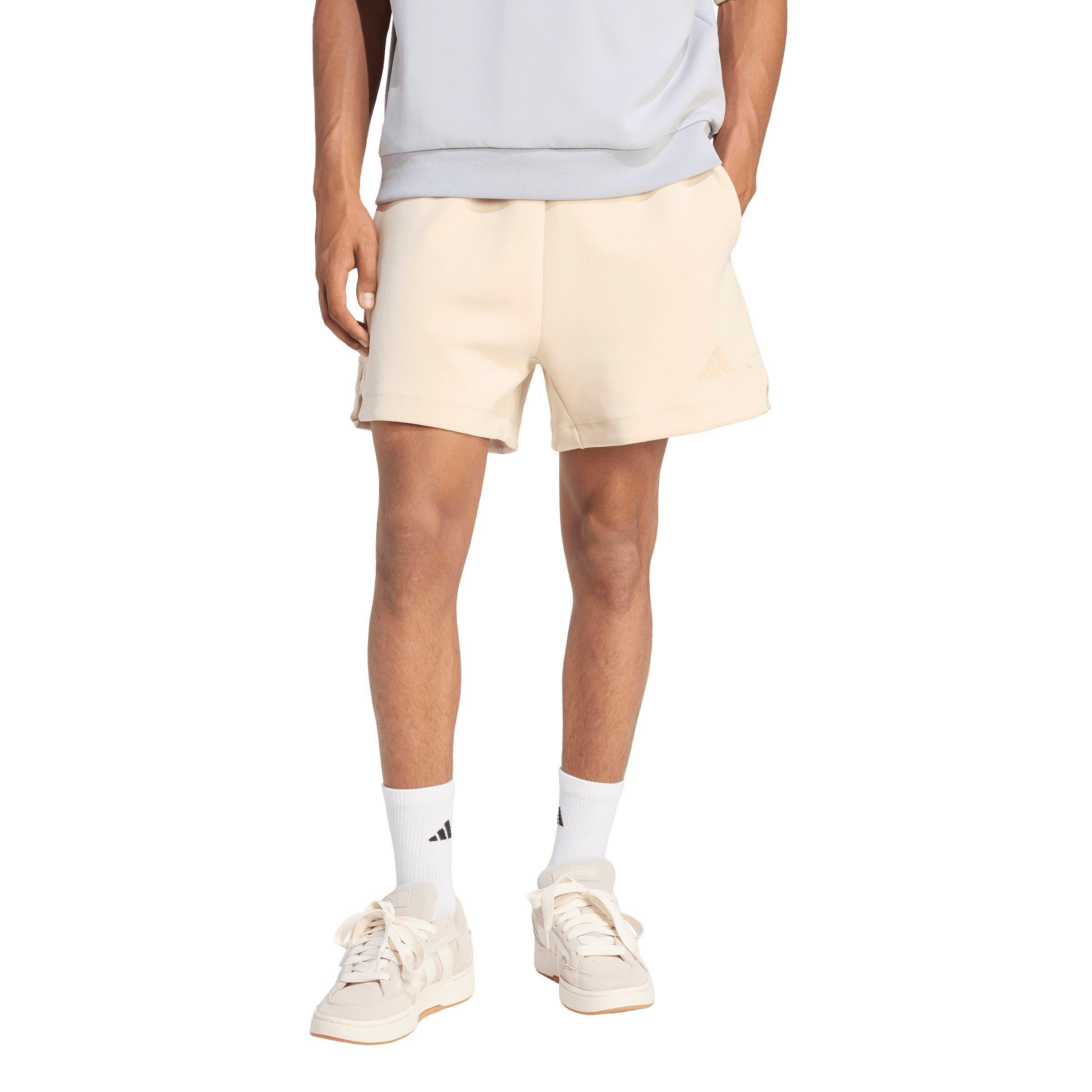 adidas Men's Soft Lux Shorts - Beige - BEIGE Thumbnail View 1