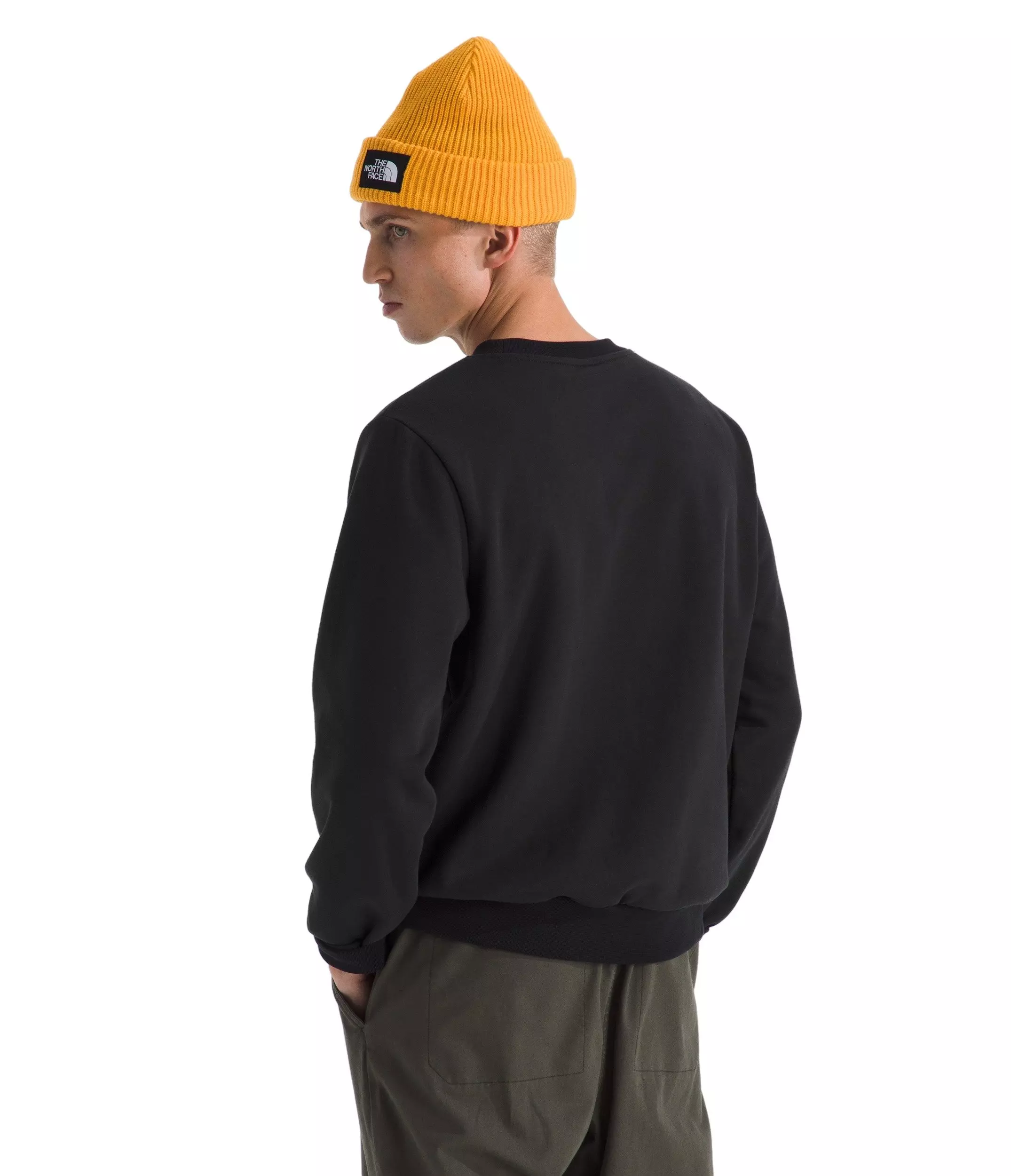 The North Face Men's Evolution Simple Dome Crewneck Sweatshirt - Black - BLACK
