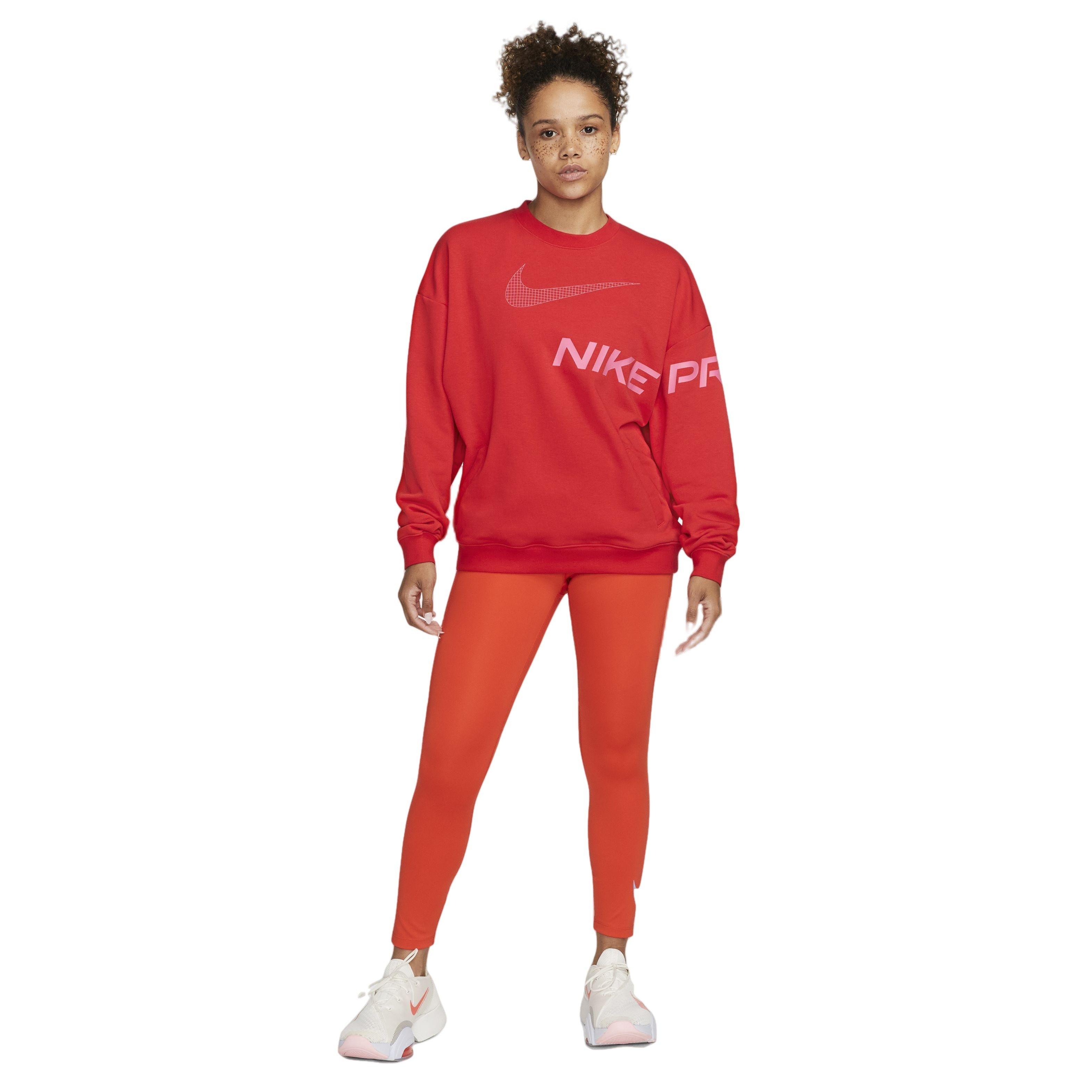 Red womens nike discount sweatshirt