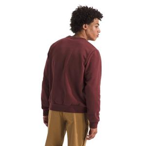 The North Face Men's Evolution Simple Dome Crewneck Sweatshirt - Dark Red