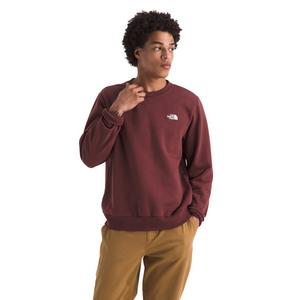 The North Face Men's Evolution Simple Dome Crewneck Sweatshirt - Dark Red