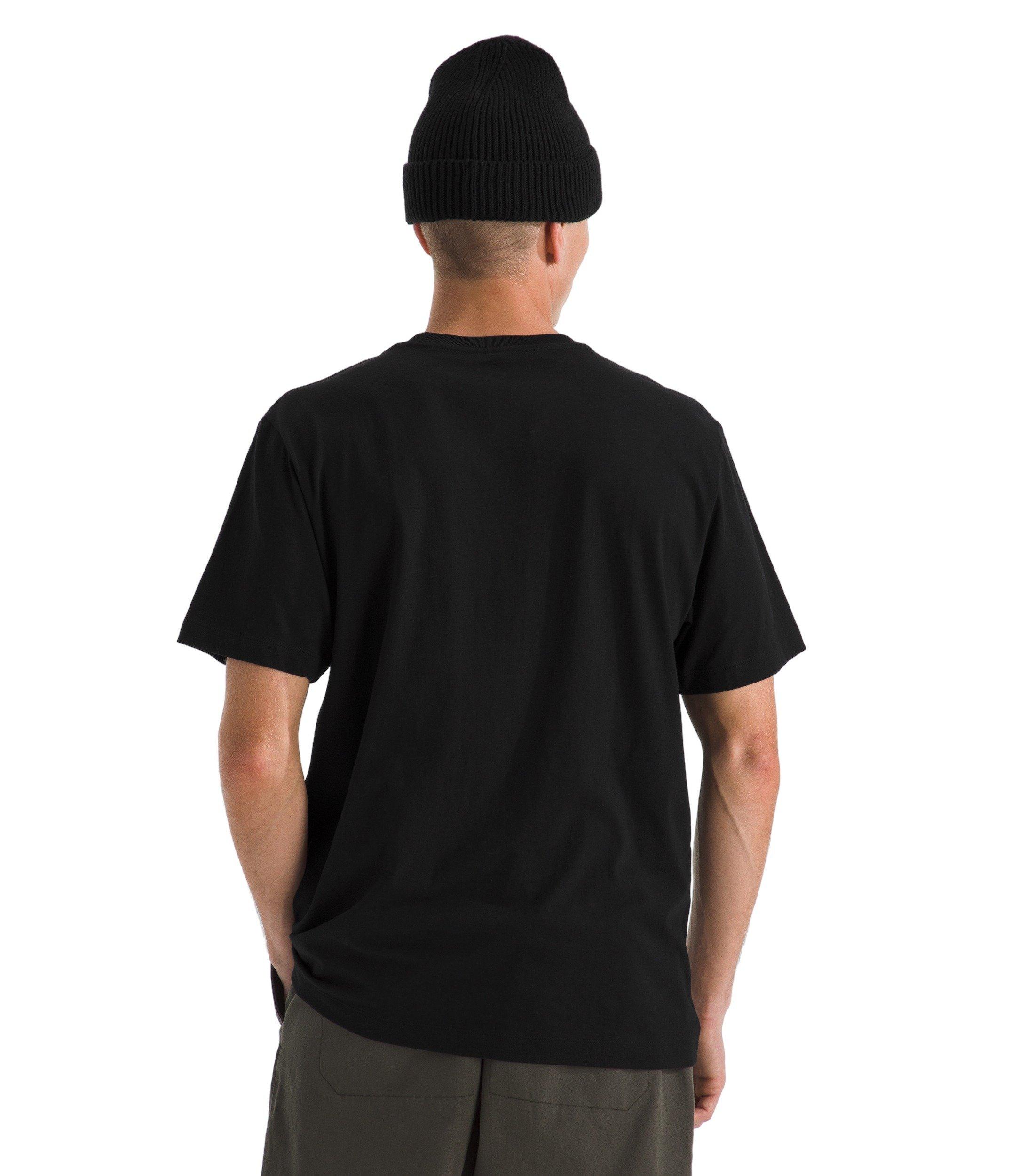The North Face Men's Evolution Simple Dome Regular Short Sleeve Tee - Black - BLACK Thumbnail View 2