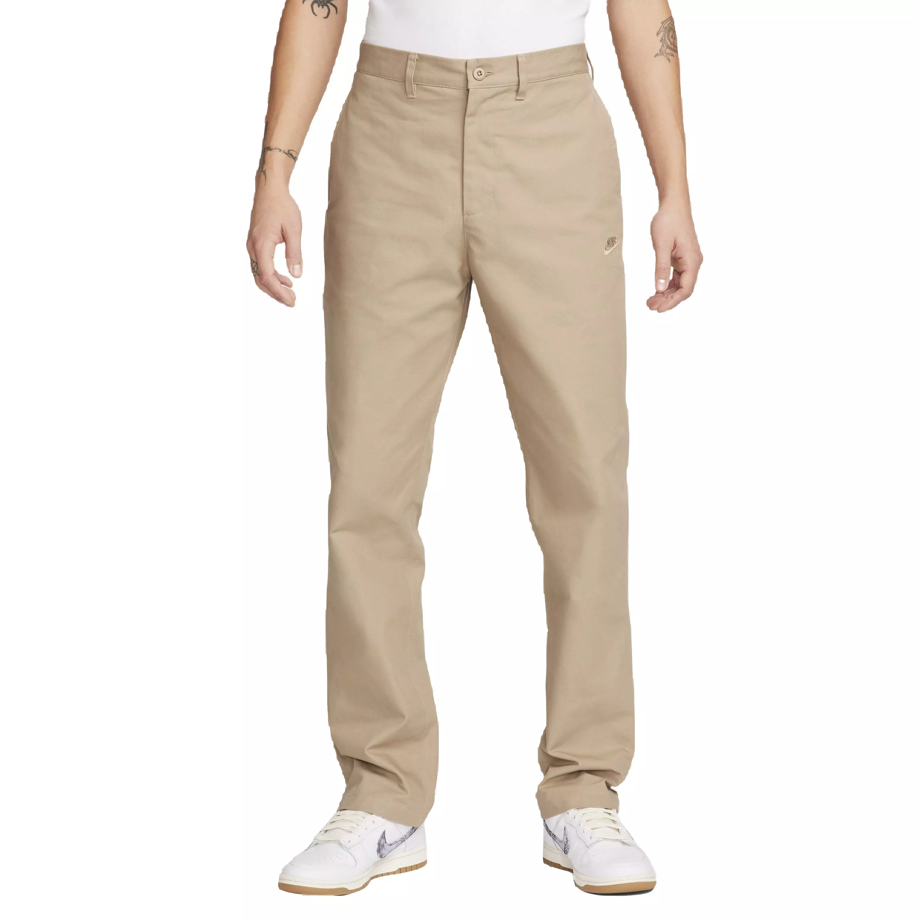 Nike Men's Club Chino Pants - Brown - BROWN