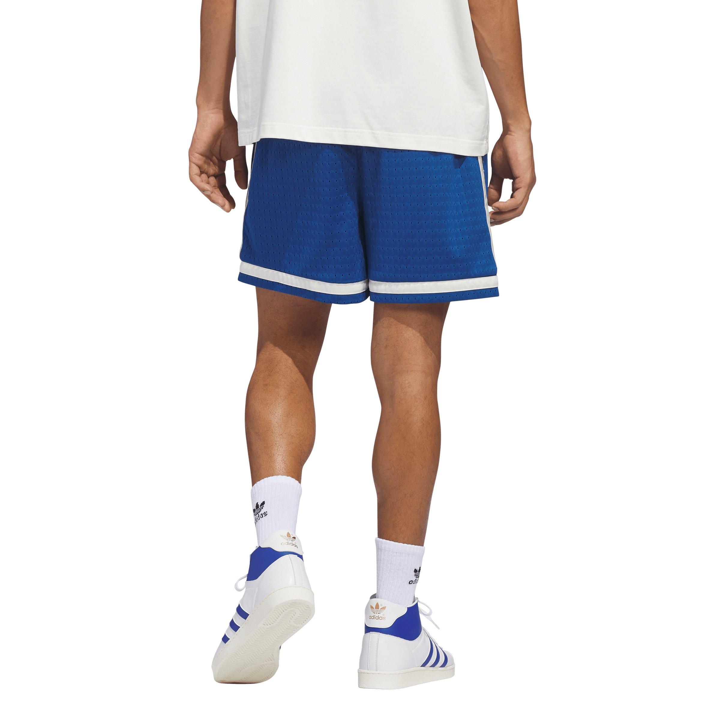 adidas Originals Men's Basketball Shorts - Blue - BLUE Thumbnail View 2