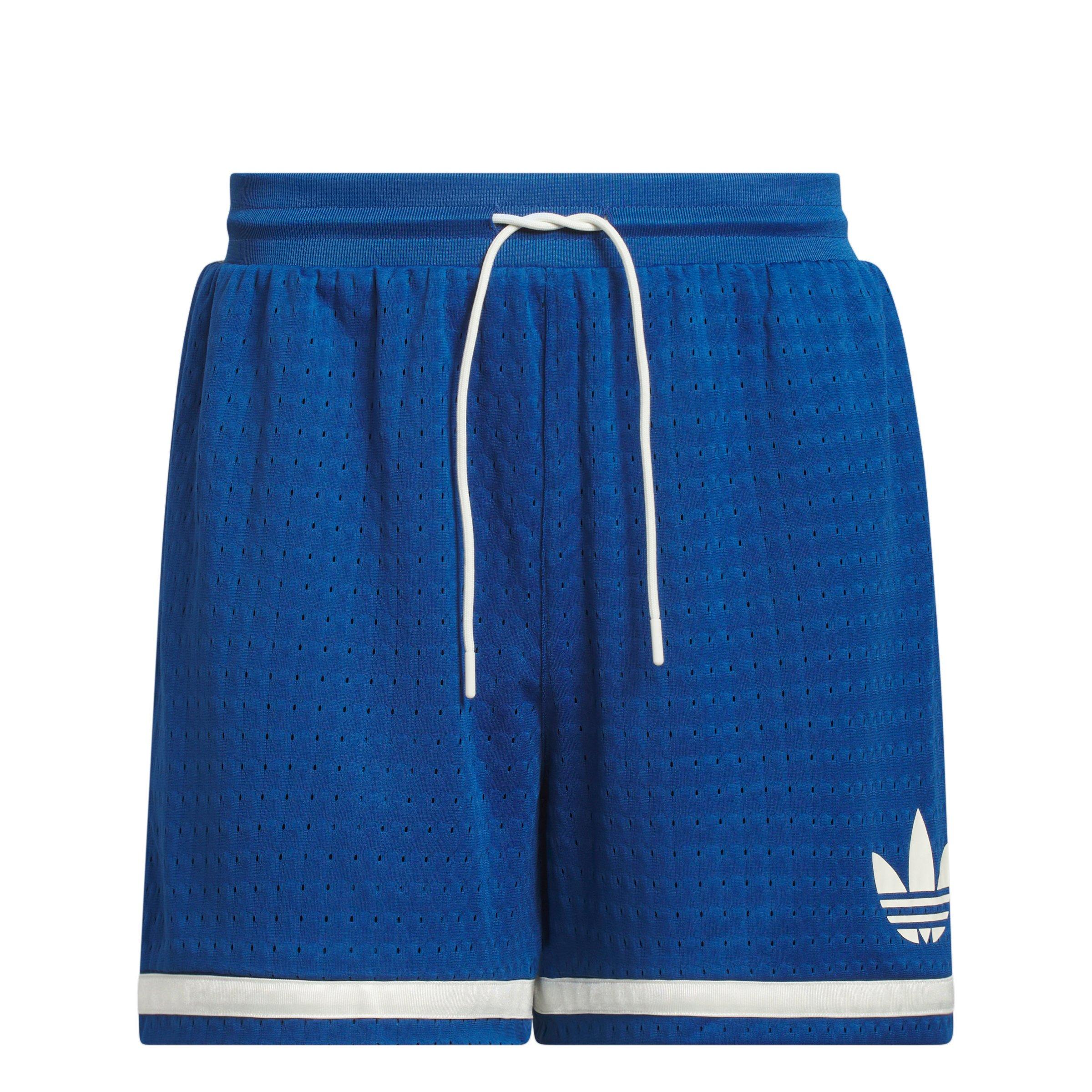 adidas Originals Men's Basketball Shorts - Blue - BLUE Thumbnail View 6