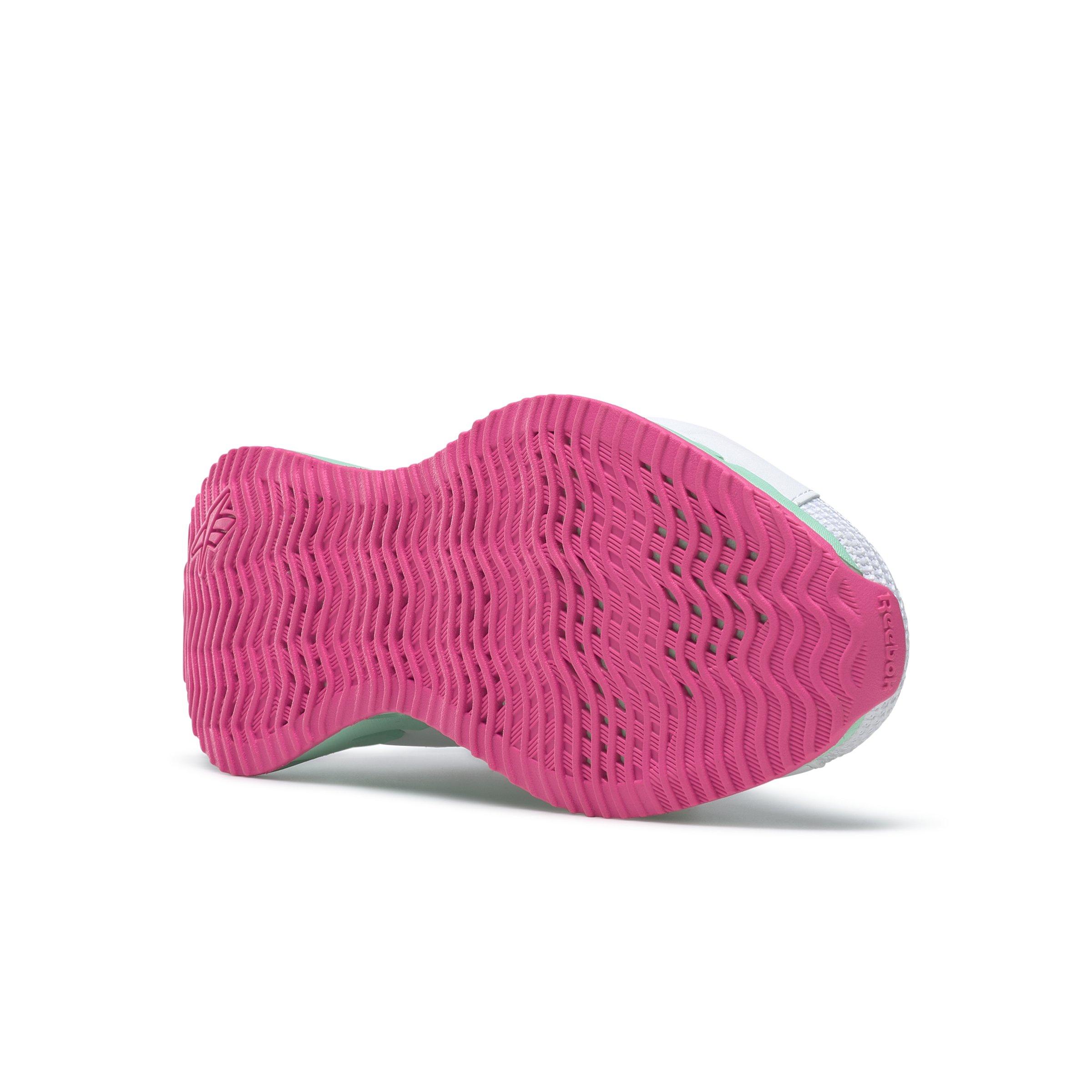 Reebok Zig Dynamica "Ftwr White/Hin Mint/Acid Yellow" Women's Running Shoe - WHITE/MINT Thumbnail View 6