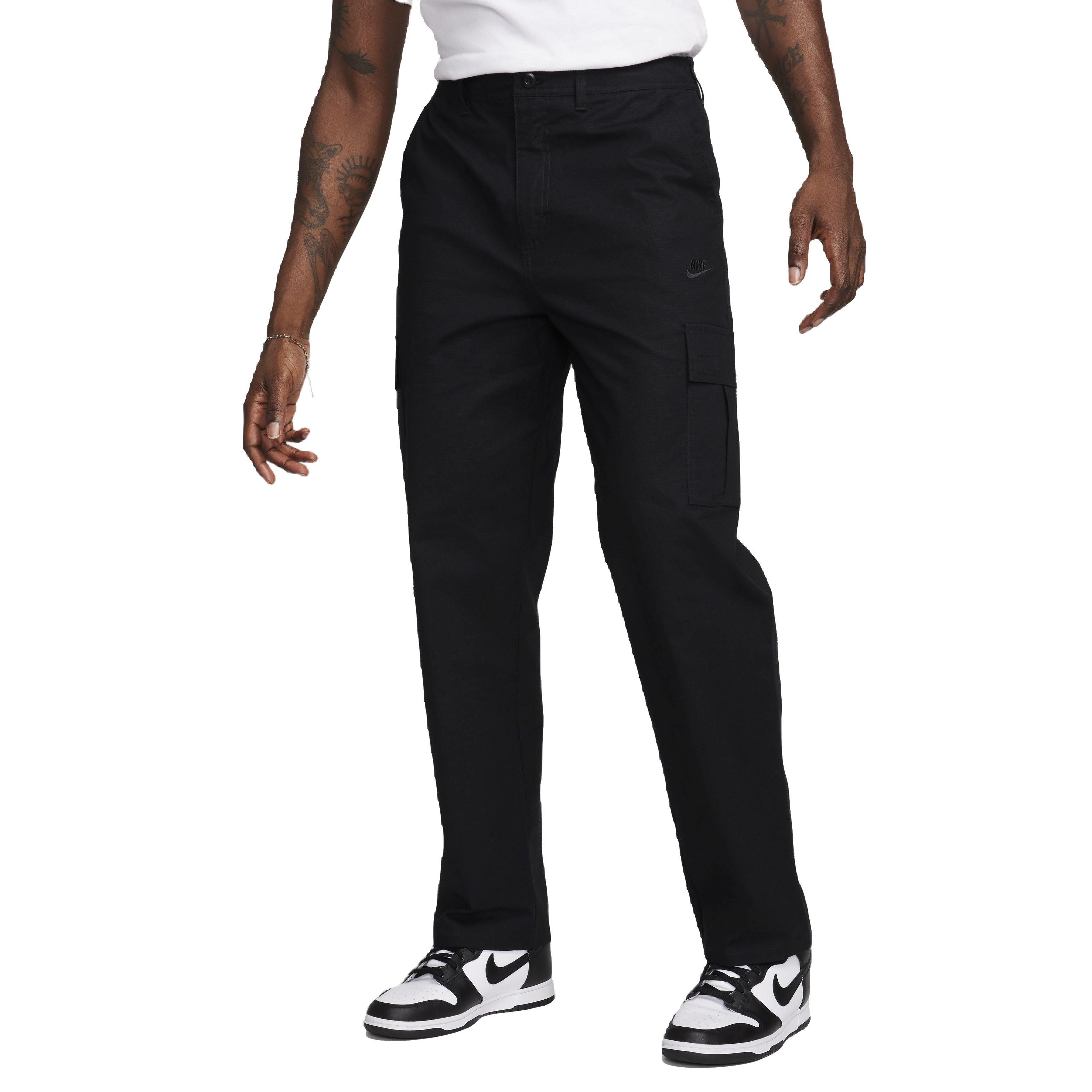 Nike Men's Club Cargo Pants - BLACK Thumbnail View 1