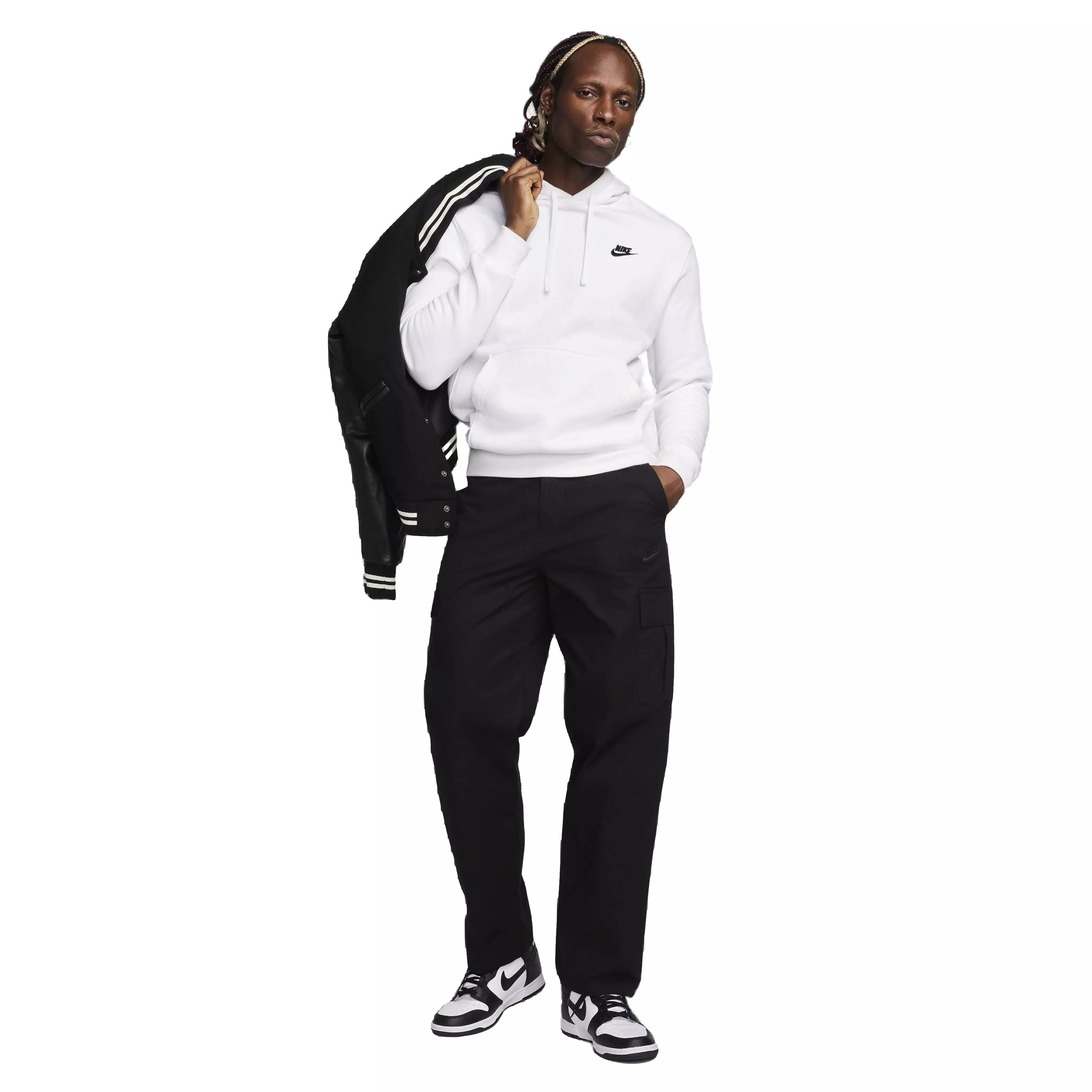 Nike Men's Club Cargo Pants - BLACK