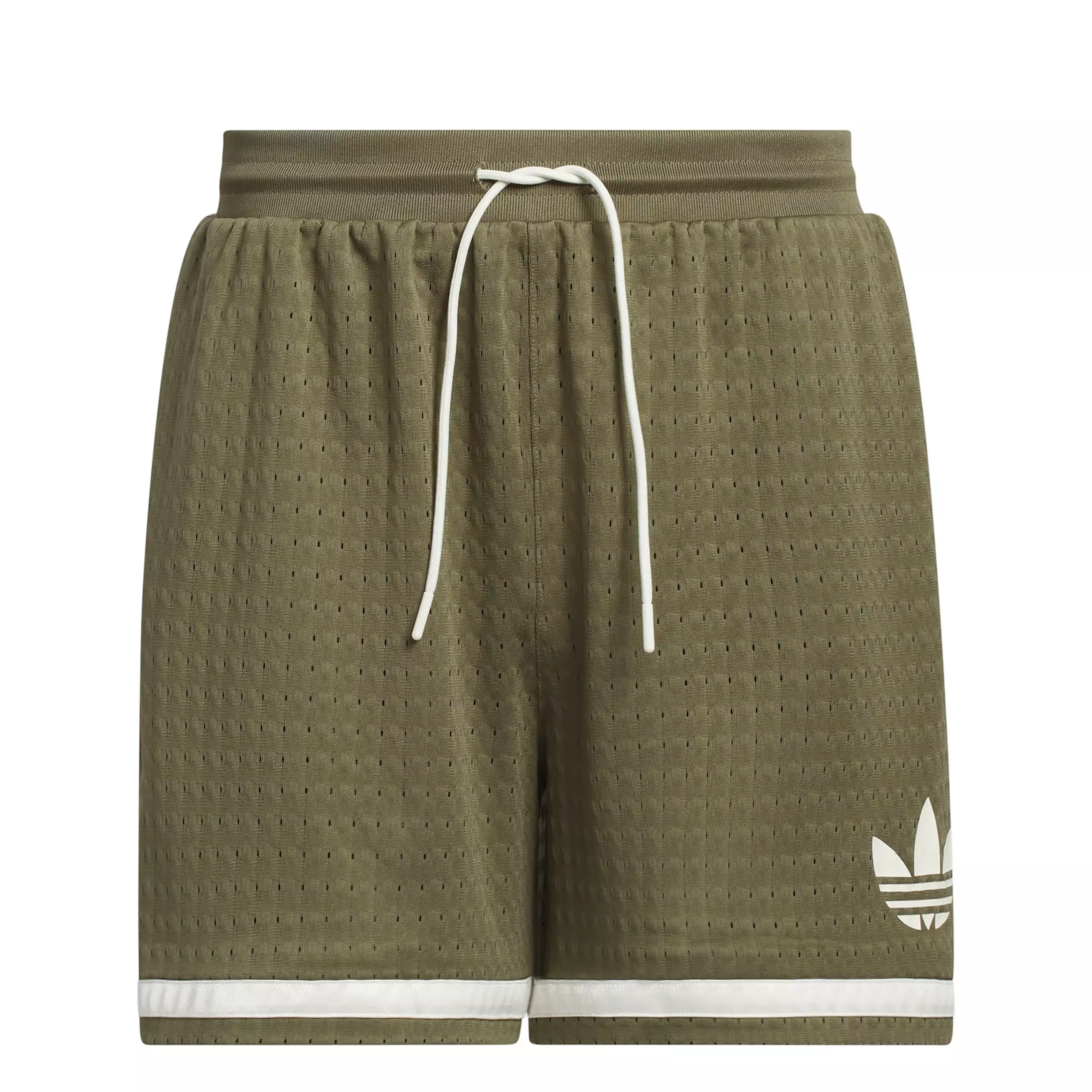 adidas Originals Men's Basketball Shorts - Olive - OLIVE
