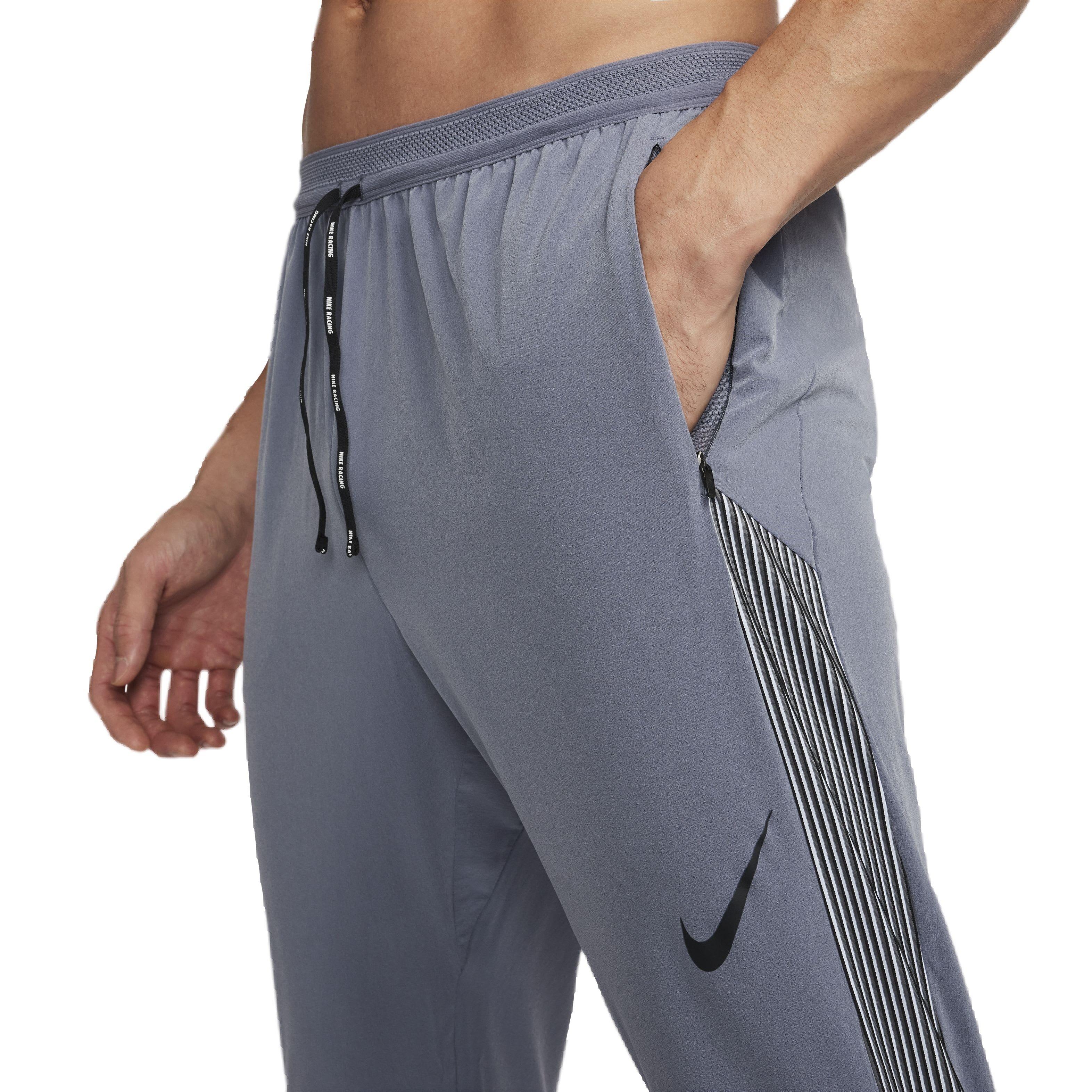 Nike Men's AeroSwift Dri-FIT ADV Running Pants - GREY Thumbnail View 3